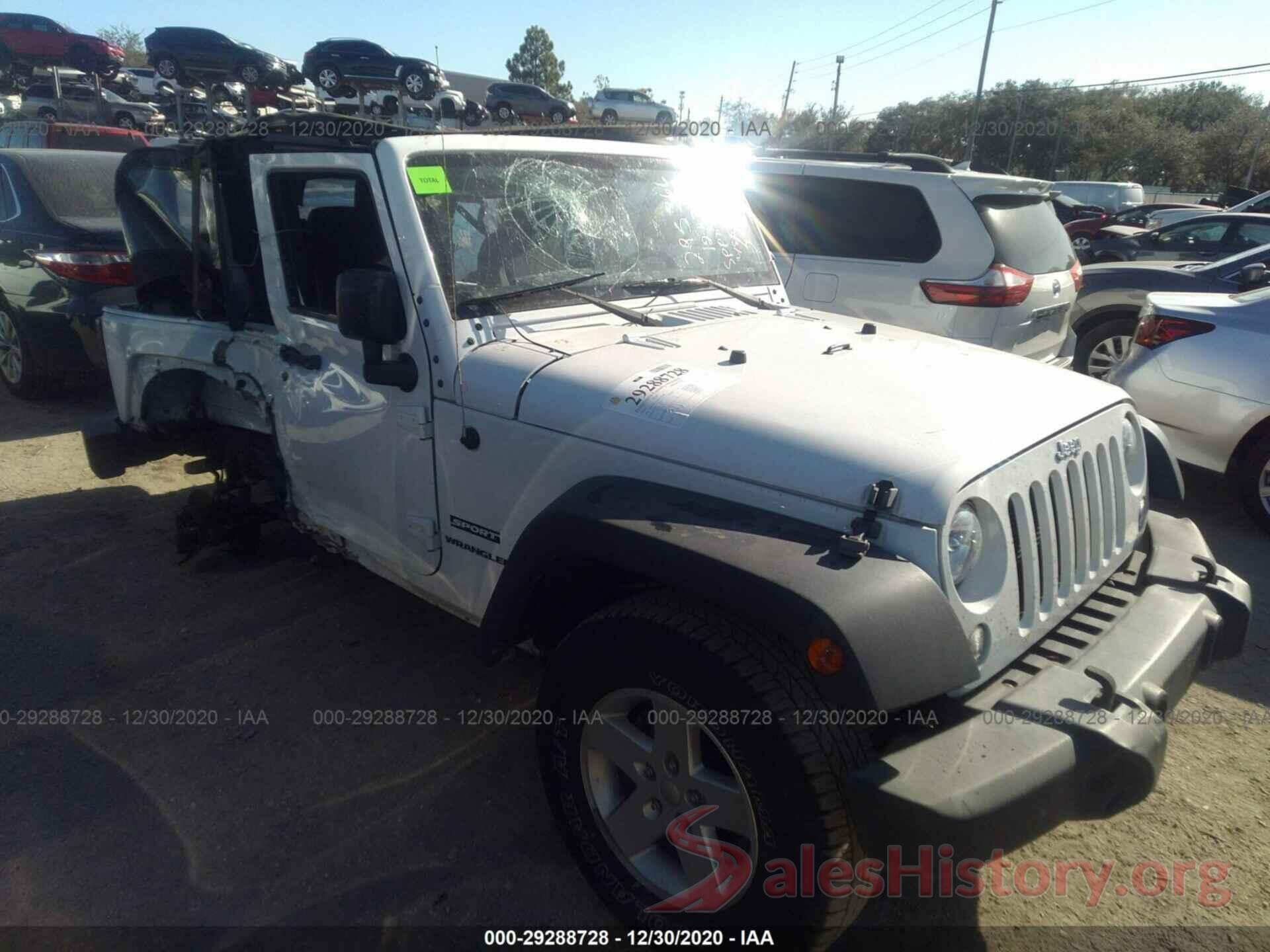 1C4AJWAG8GL115583 2016 JEEP WRANGLER