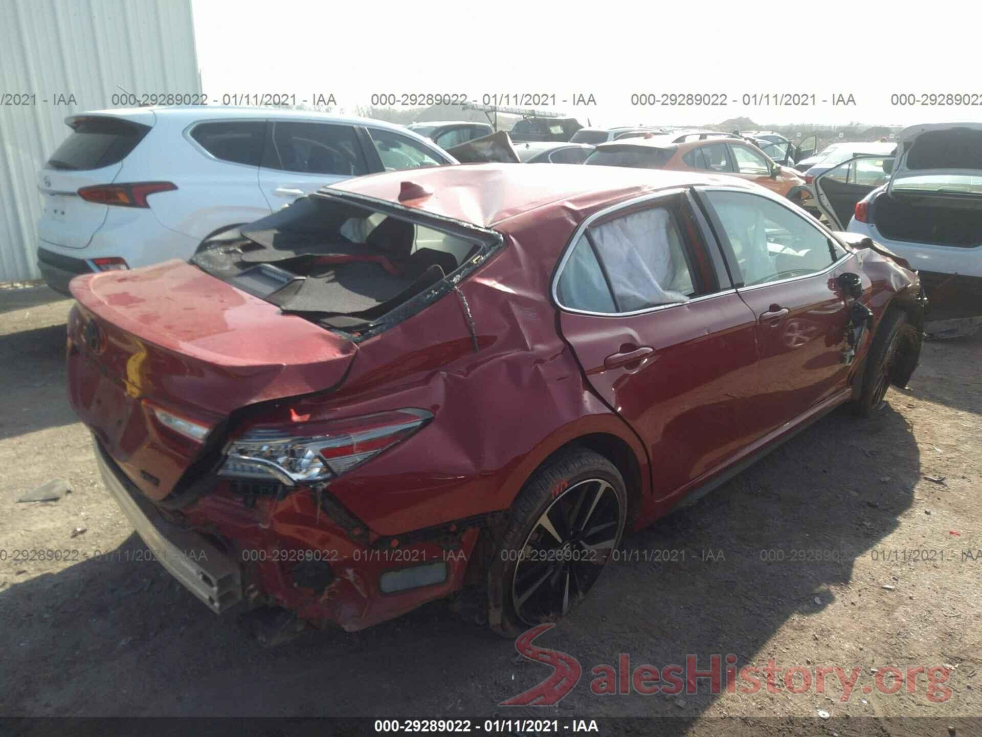 4T1B61HK1KU293238 2019 TOYOTA CAMRY