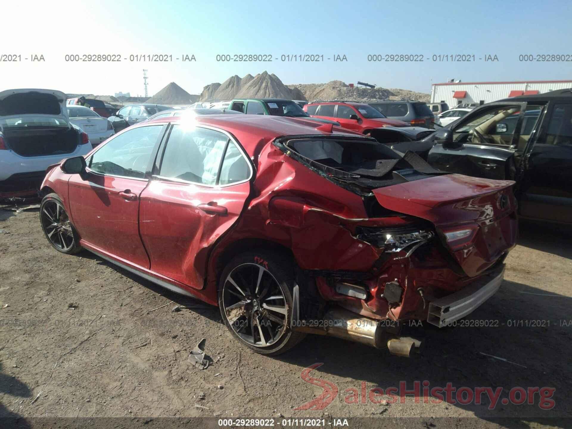 4T1B61HK1KU293238 2019 TOYOTA CAMRY