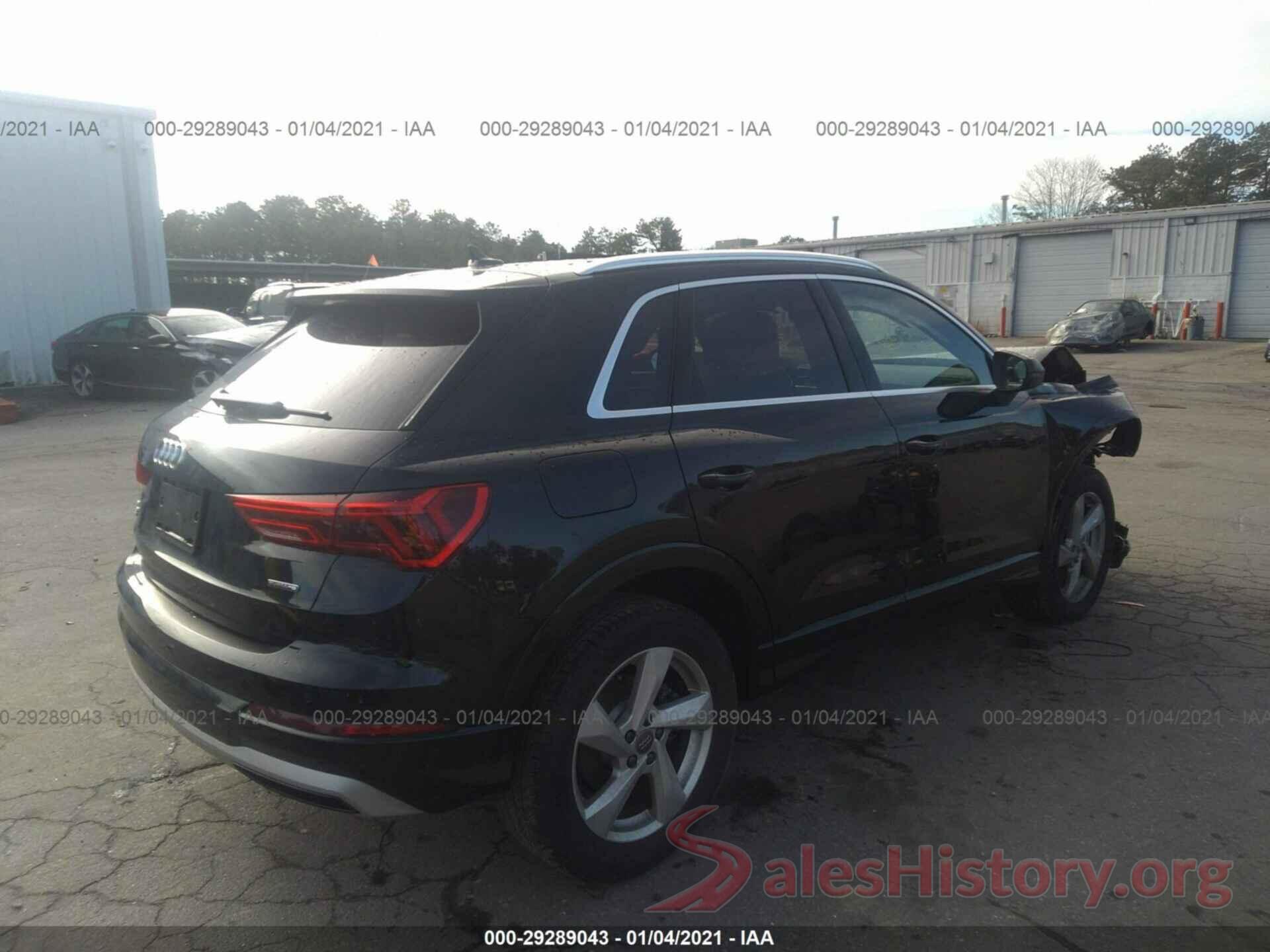 WA1AECF3XL1077671 2020 AUDI Q3