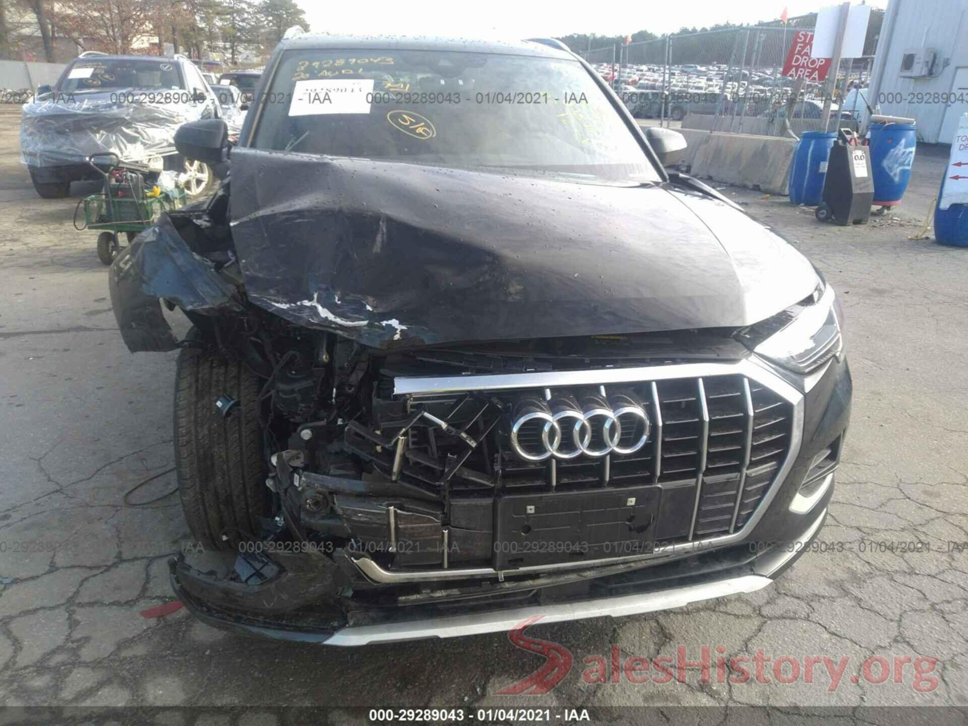 WA1AECF3XL1077671 2020 AUDI Q3