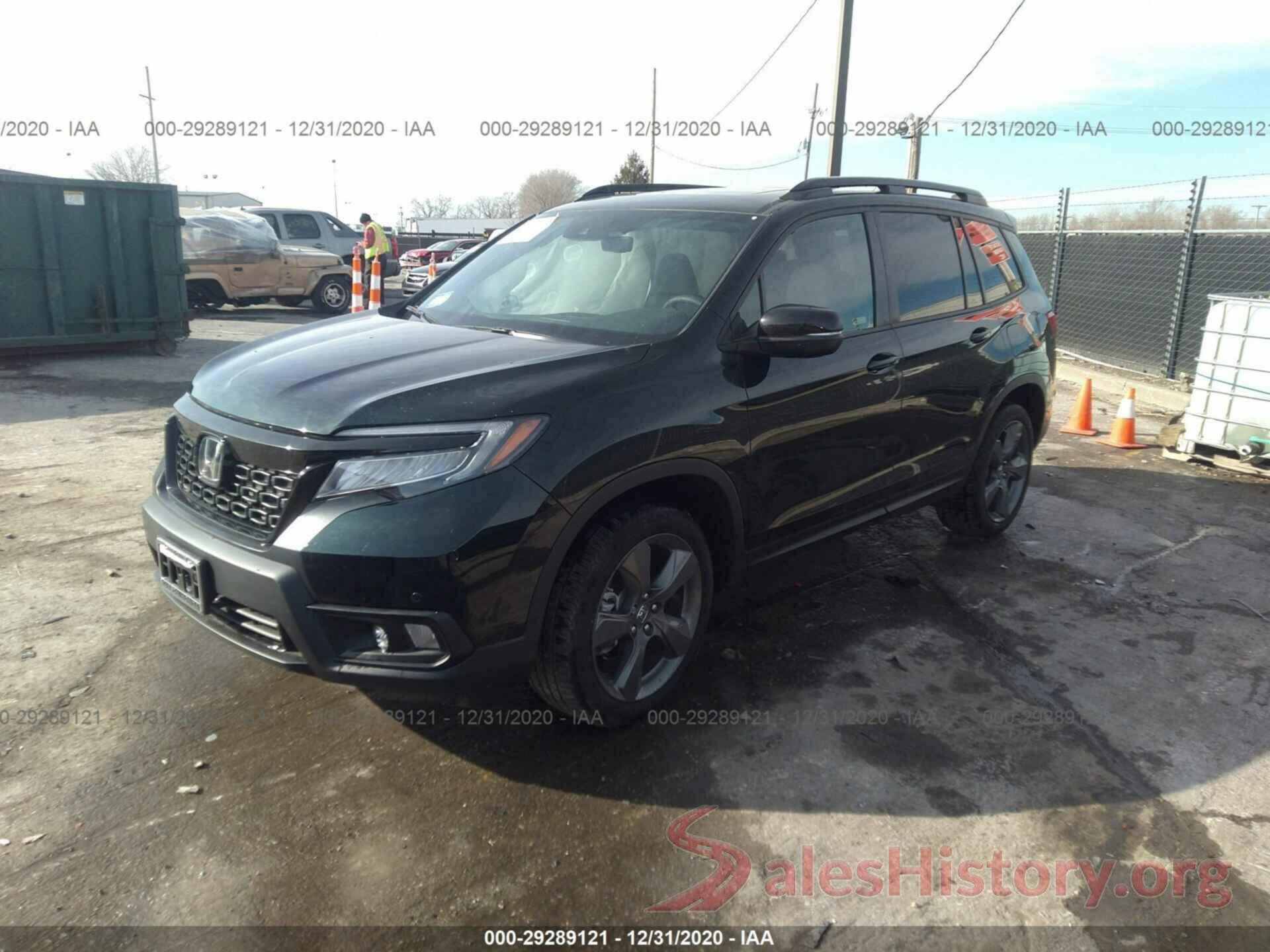 5FNYF7H9XLB006102 2020 HONDA PASSPORT