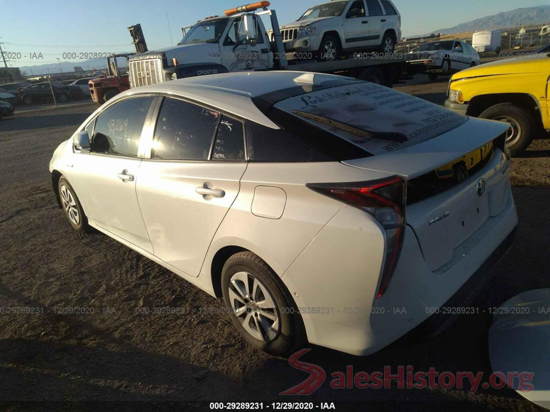 JTDKBRFU8J3059167 2018 TOYOTA PRIUS