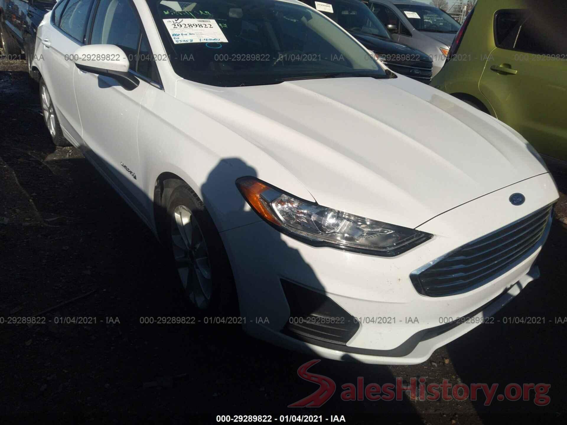 3FA6P0LU4KR120090 2019 FORD FUSION HYBRID