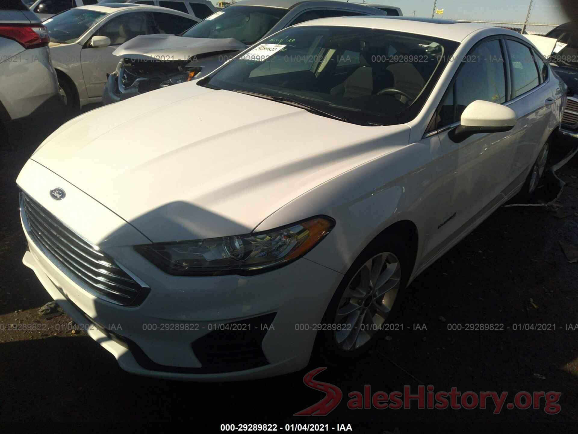 3FA6P0LU4KR120090 2019 FORD FUSION HYBRID