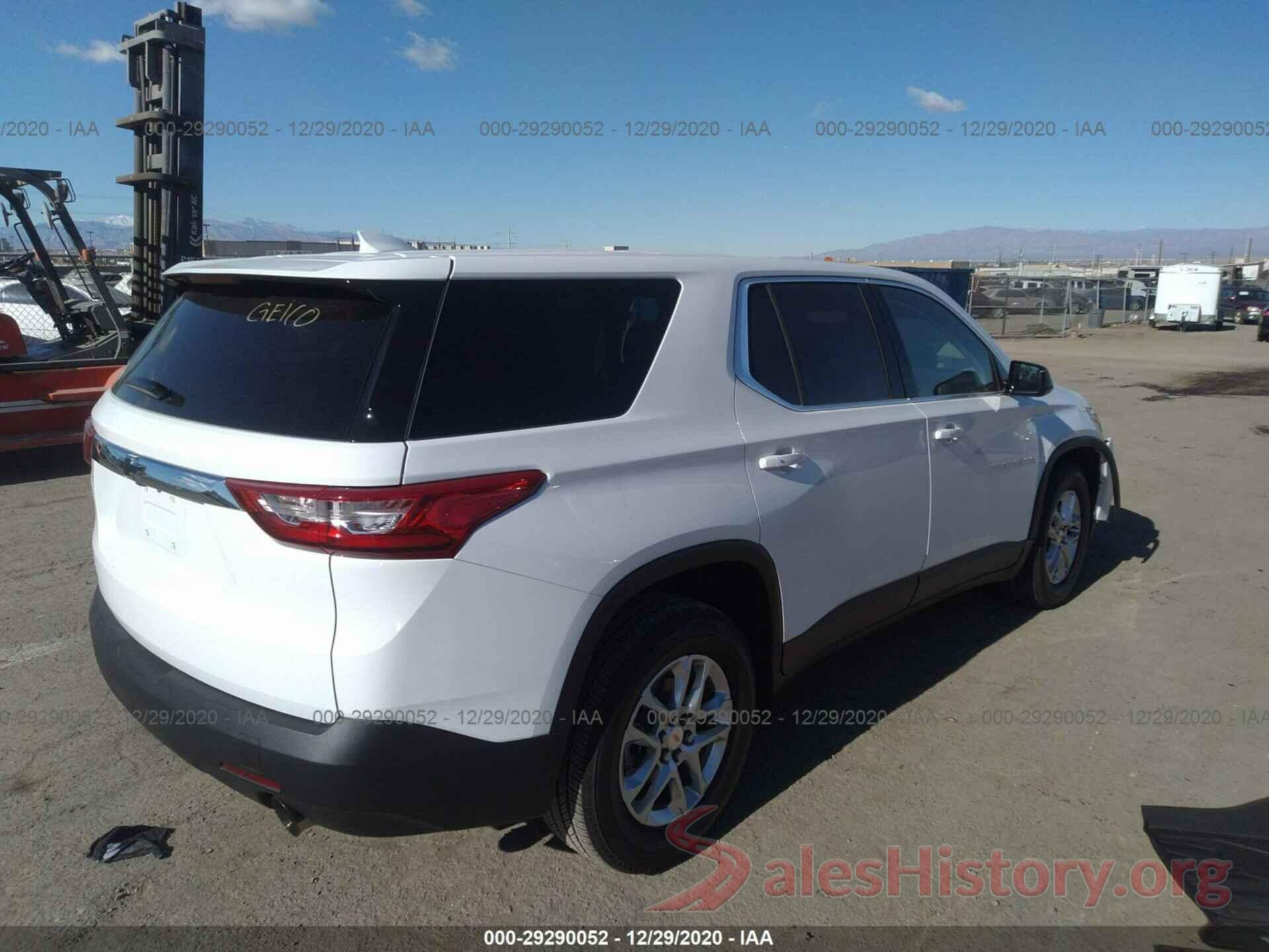 1GNERFKW2LJ186002 2020 CHEVROLET TRAVERSE