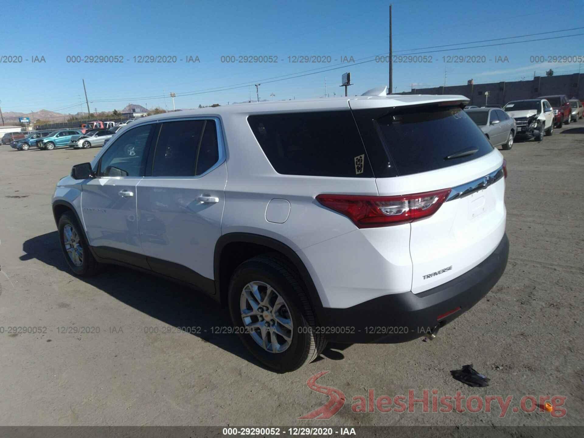 1GNERFKW2LJ186002 2020 CHEVROLET TRAVERSE