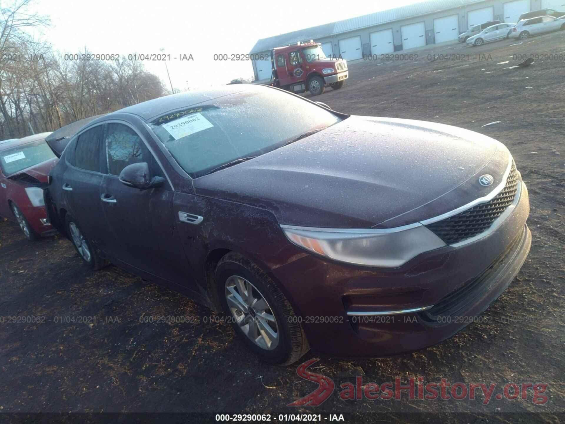 5XXGT4L31GG067069 2016 KIA OPTIMA