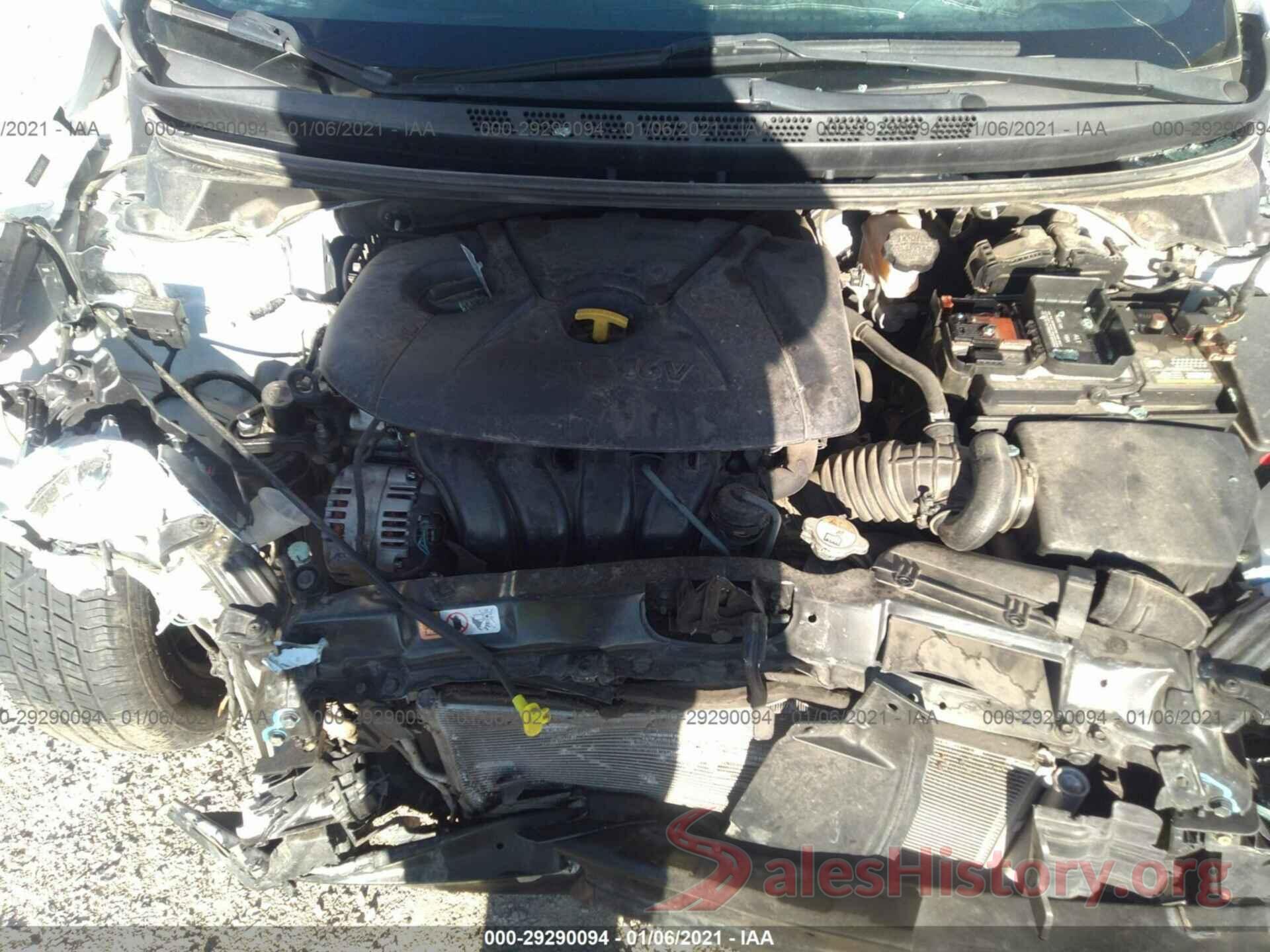 5NPDH4AE8GH711499 2016 HYUNDAI ELANTRA