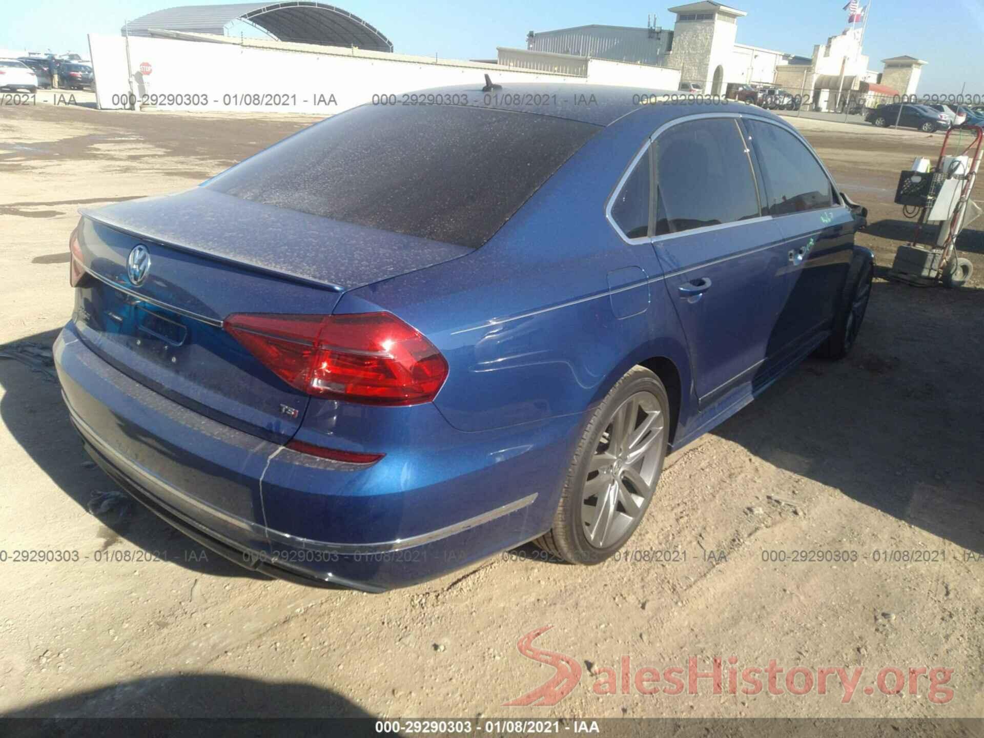 1VWAS7A36GC057664 2016 VOLKSWAGEN PASSAT