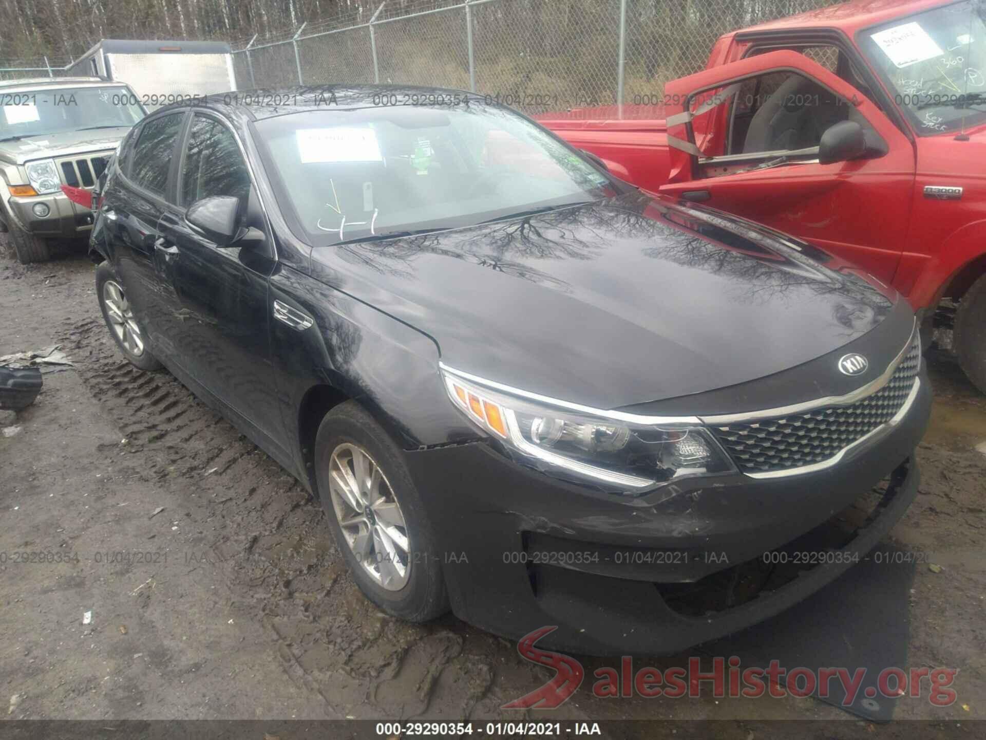 5XXGT4L37GG048851 2016 KIA OPTIMA