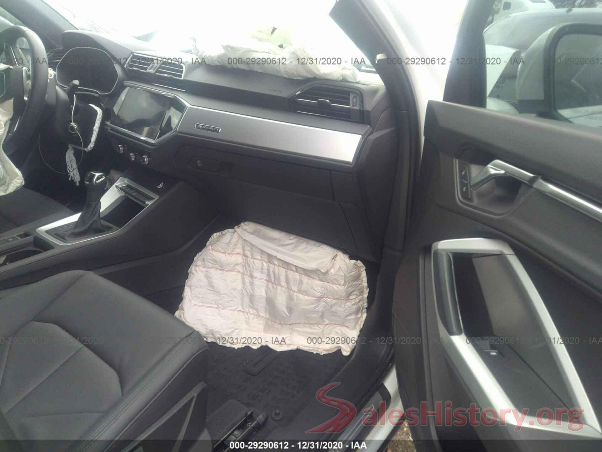 WA1DECF39L1107322 2020 AUDI Q3