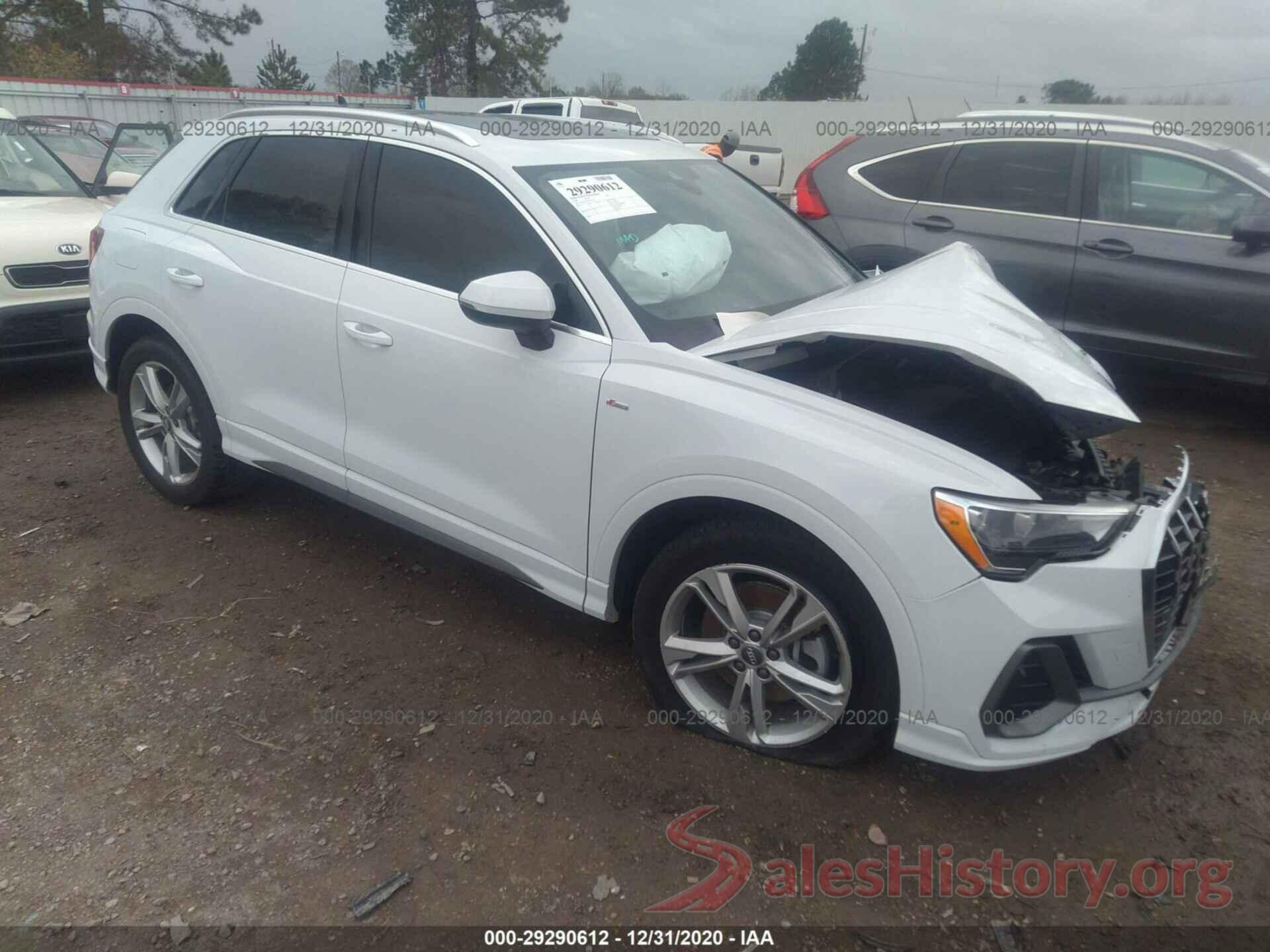 WA1DECF39L1107322 2020 AUDI Q3