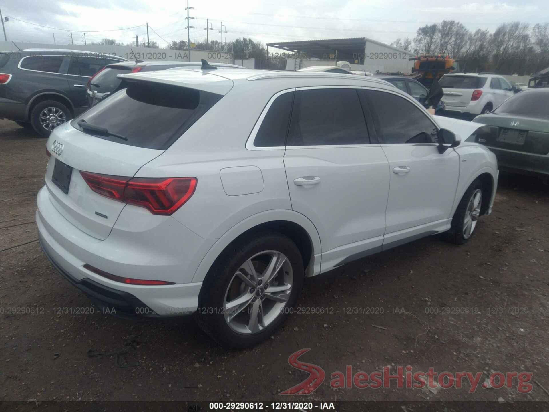 WA1DECF39L1107322 2020 AUDI Q3