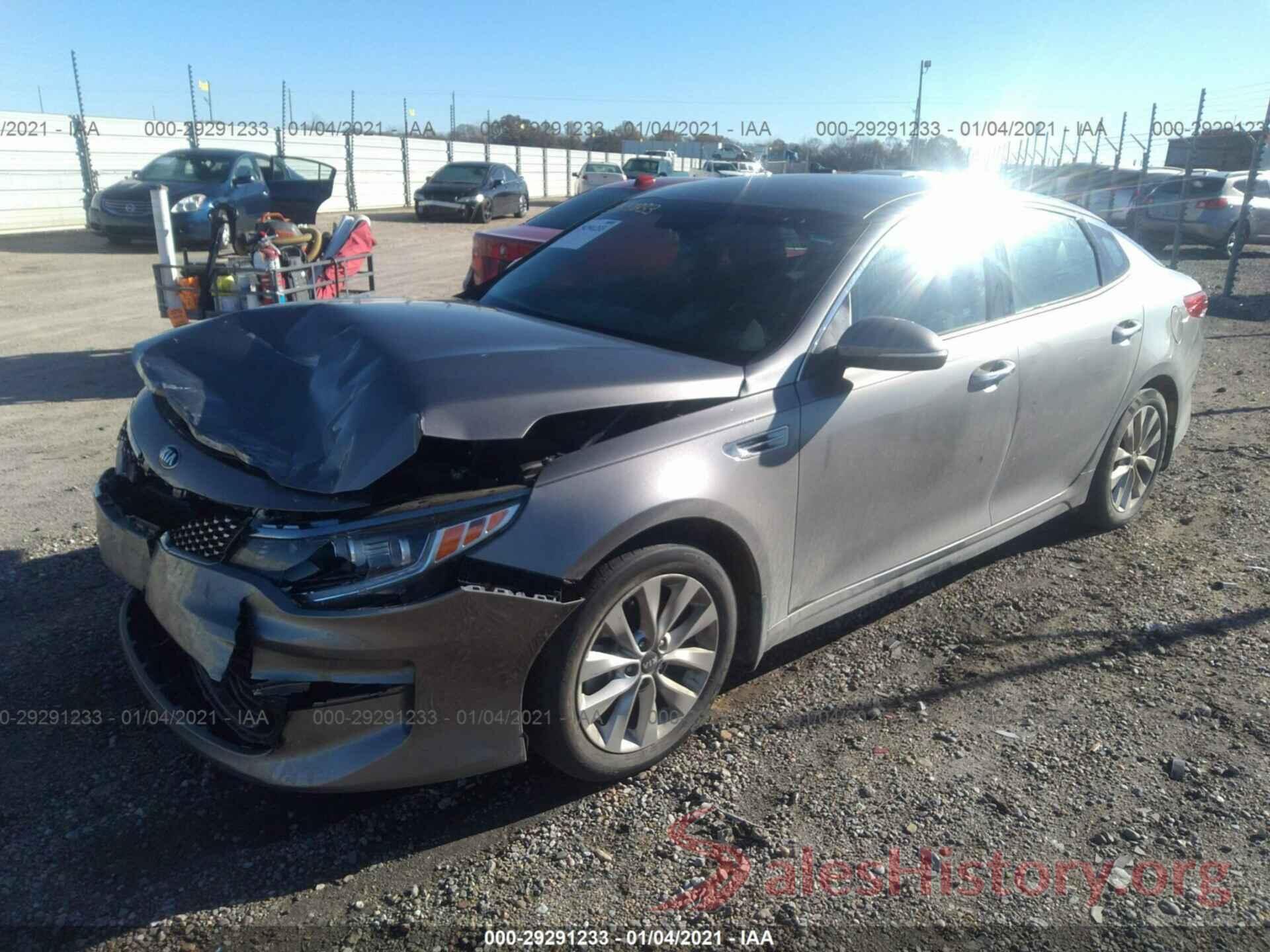 5XXGU4L30JG180581 2018 KIA OPTIMA