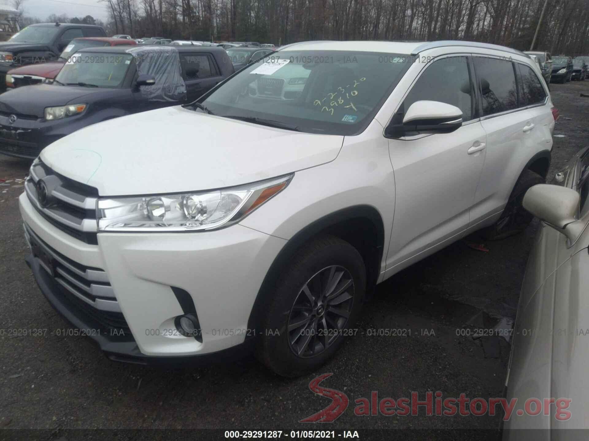 5TDJZRFHXJS531944 2018 TOYOTA HIGHLANDER