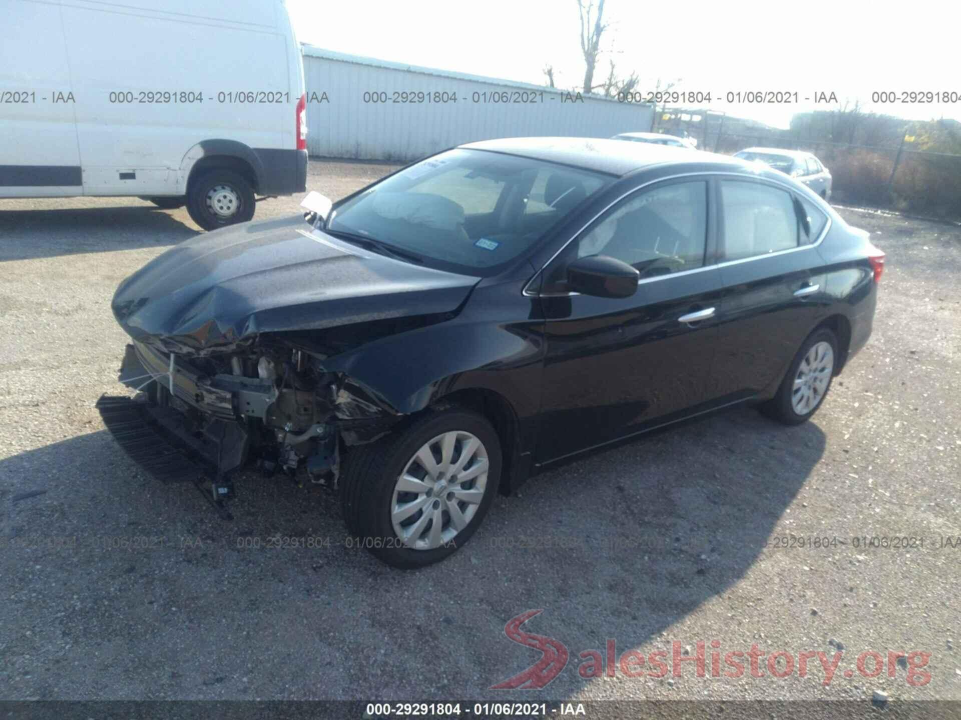 3N1AB7AP1KY457656 2019 NISSAN SENTRA