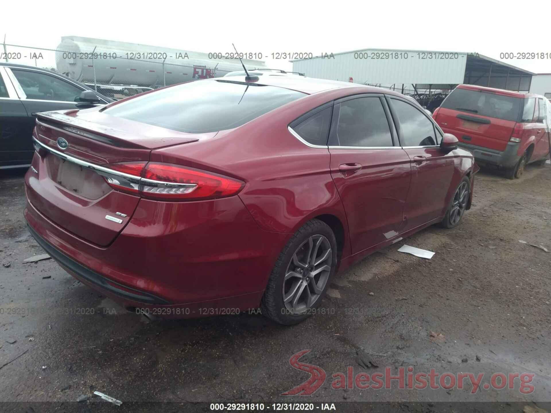 3FA6P0HD6HR154159 2017 FORD FUSION