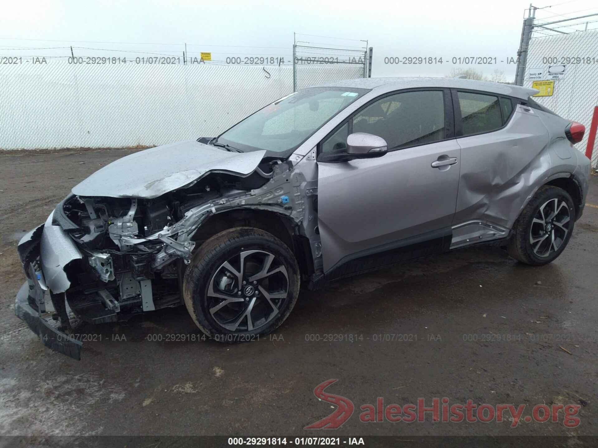 JTNKHMBXXK1039576 2019 TOYOTA C-HR