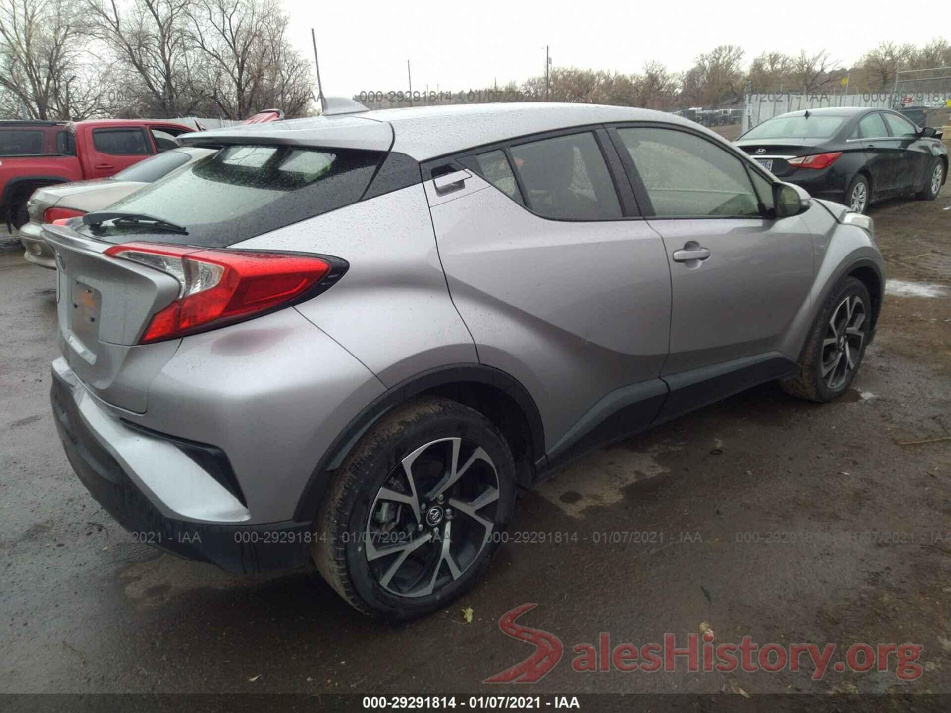 JTNKHMBXXK1039576 2019 TOYOTA C-HR