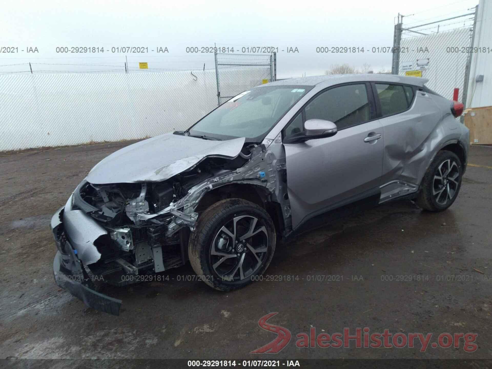 JTNKHMBXXK1039576 2019 TOYOTA C-HR