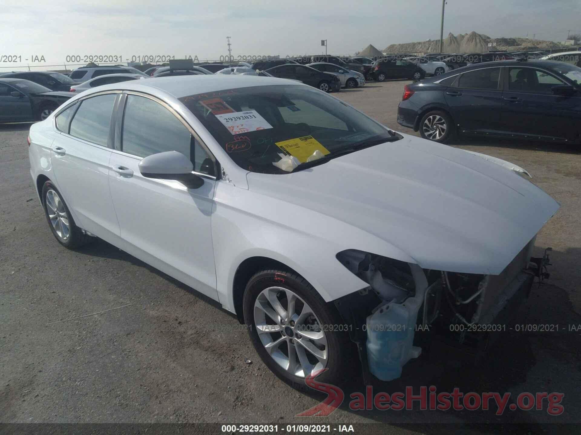 3FA6P0HDXKR171294 2019 FORD FUSION