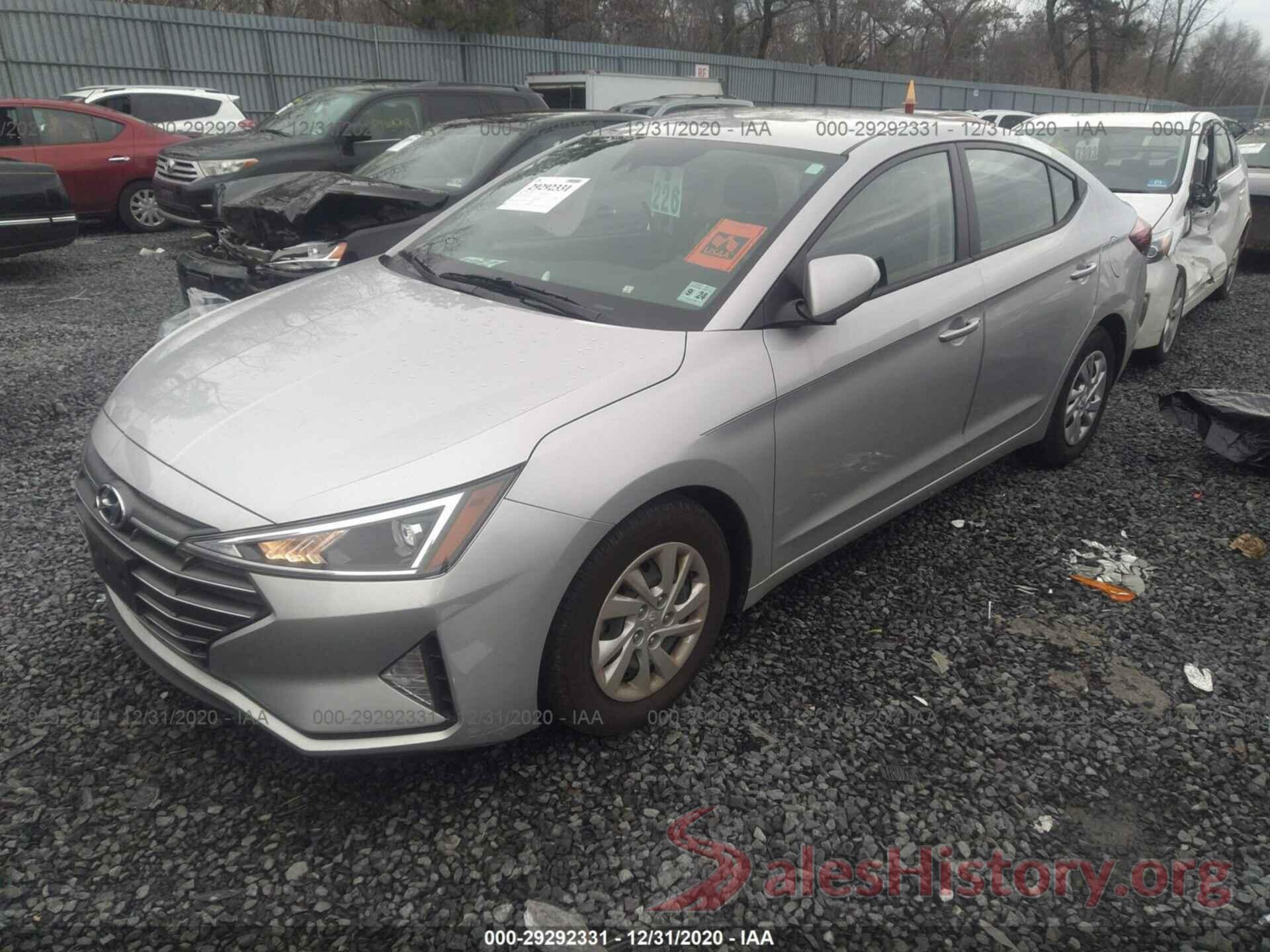 5NPD74LF6LH503589 2020 HYUNDAI ELANTRA