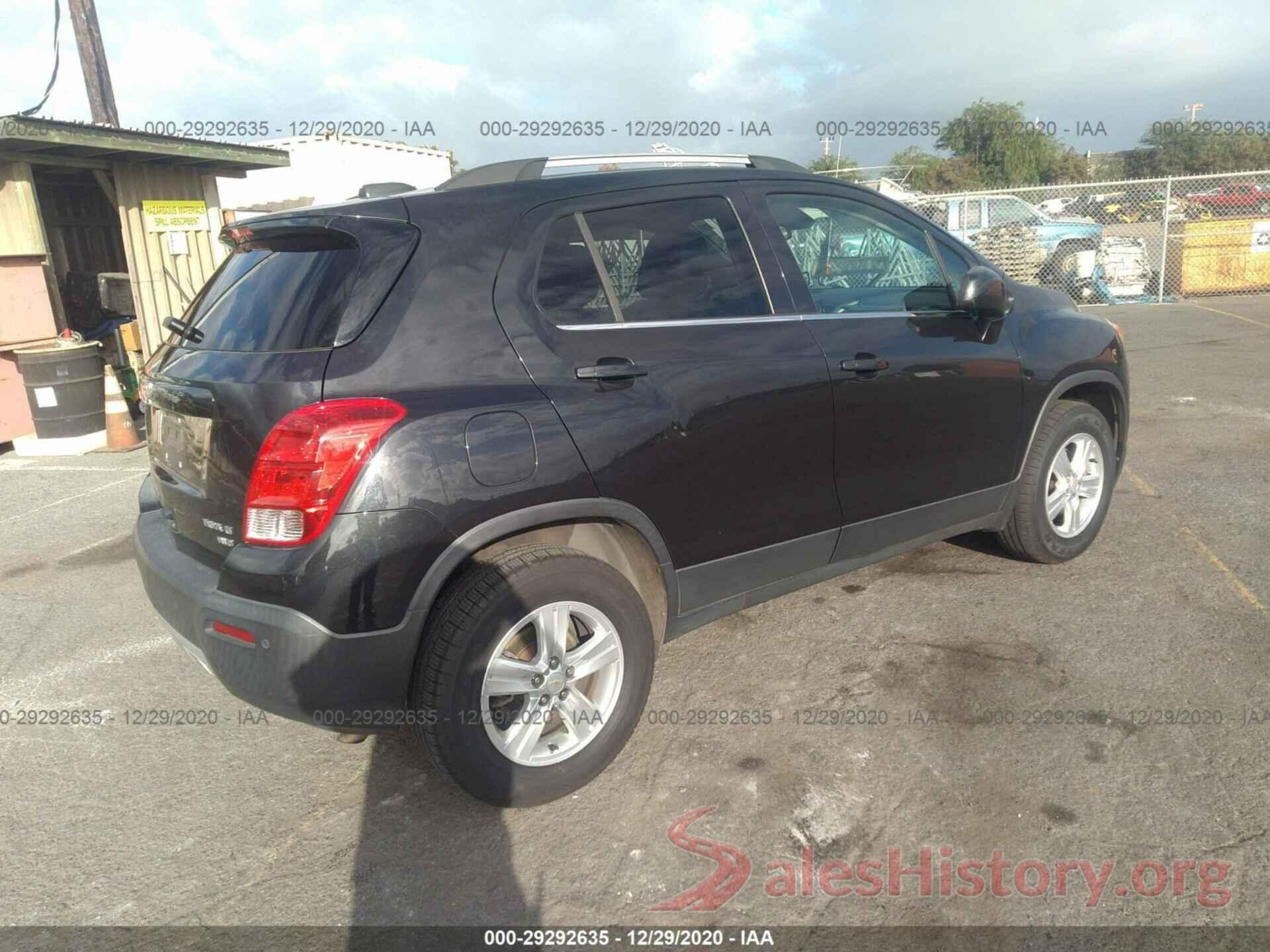 KL7CJPSB5GB559217 2016 CHEVROLET TRAX