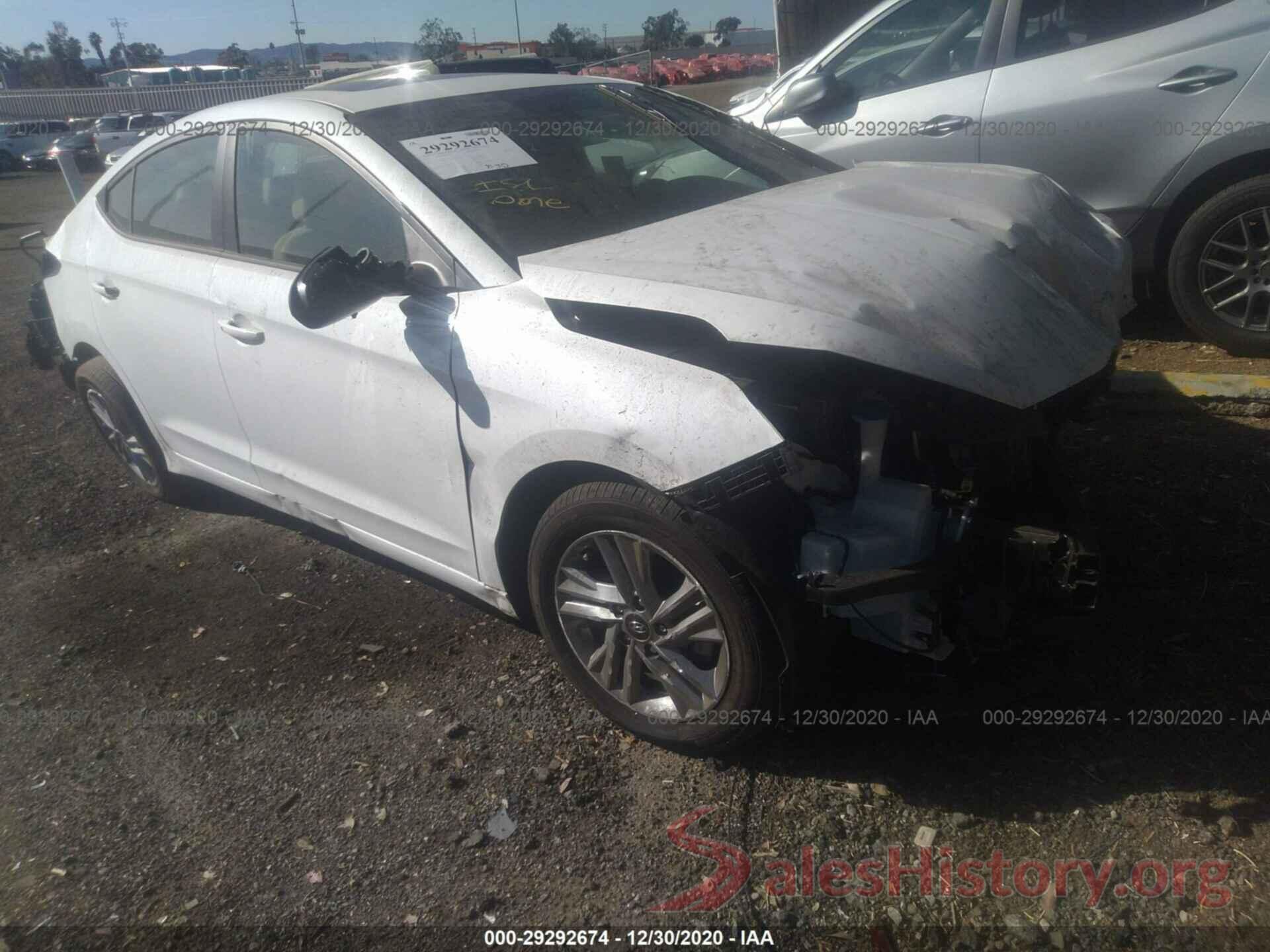 5NPD84LF8LH606395 2020 HYUNDAI ELANTRA