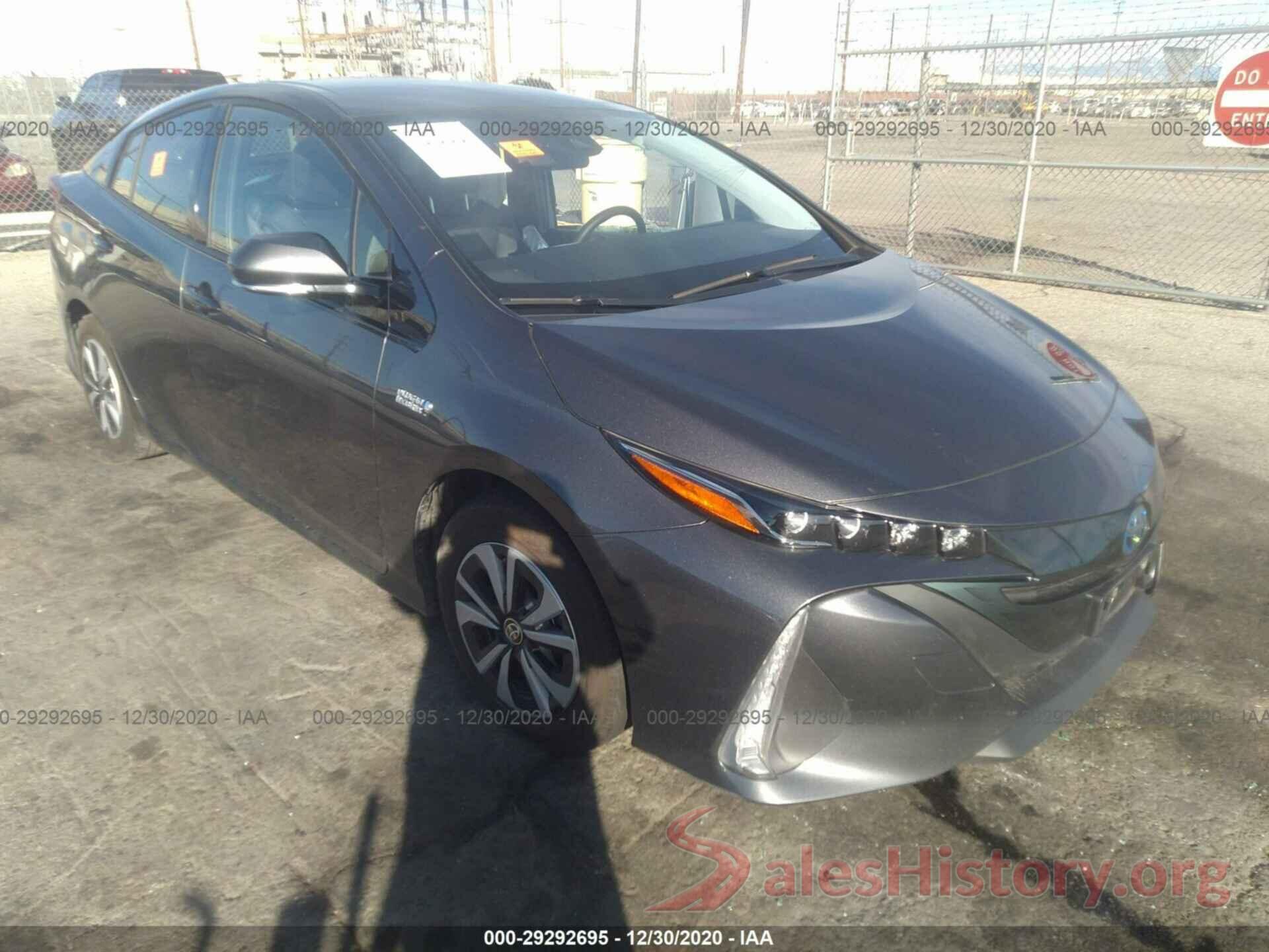 JTDKARFP3K3117653 2019 TOYOTA PRIUS PRIME