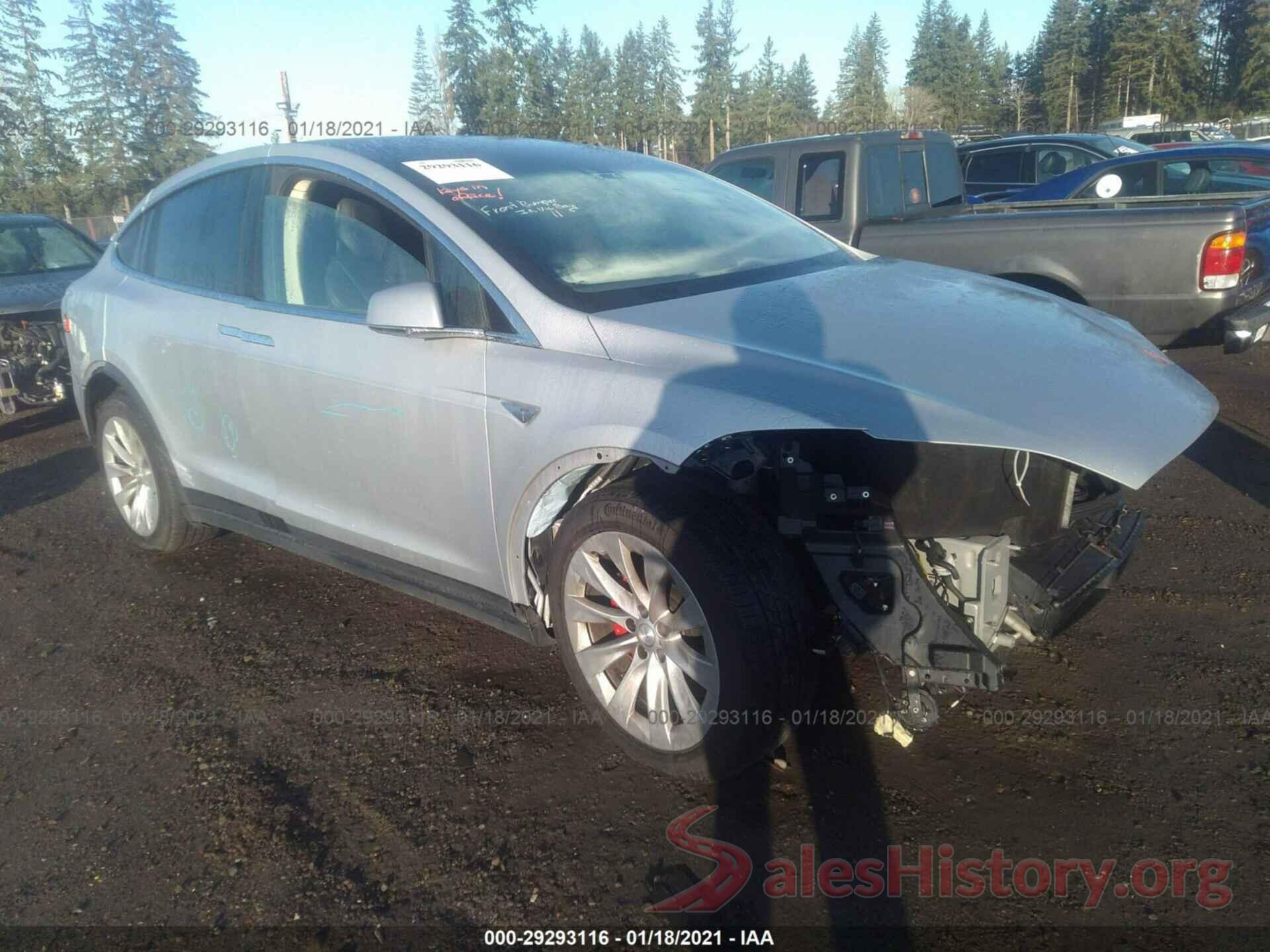 5YJXCAE41GF000186 2016 TESLA MODEL X