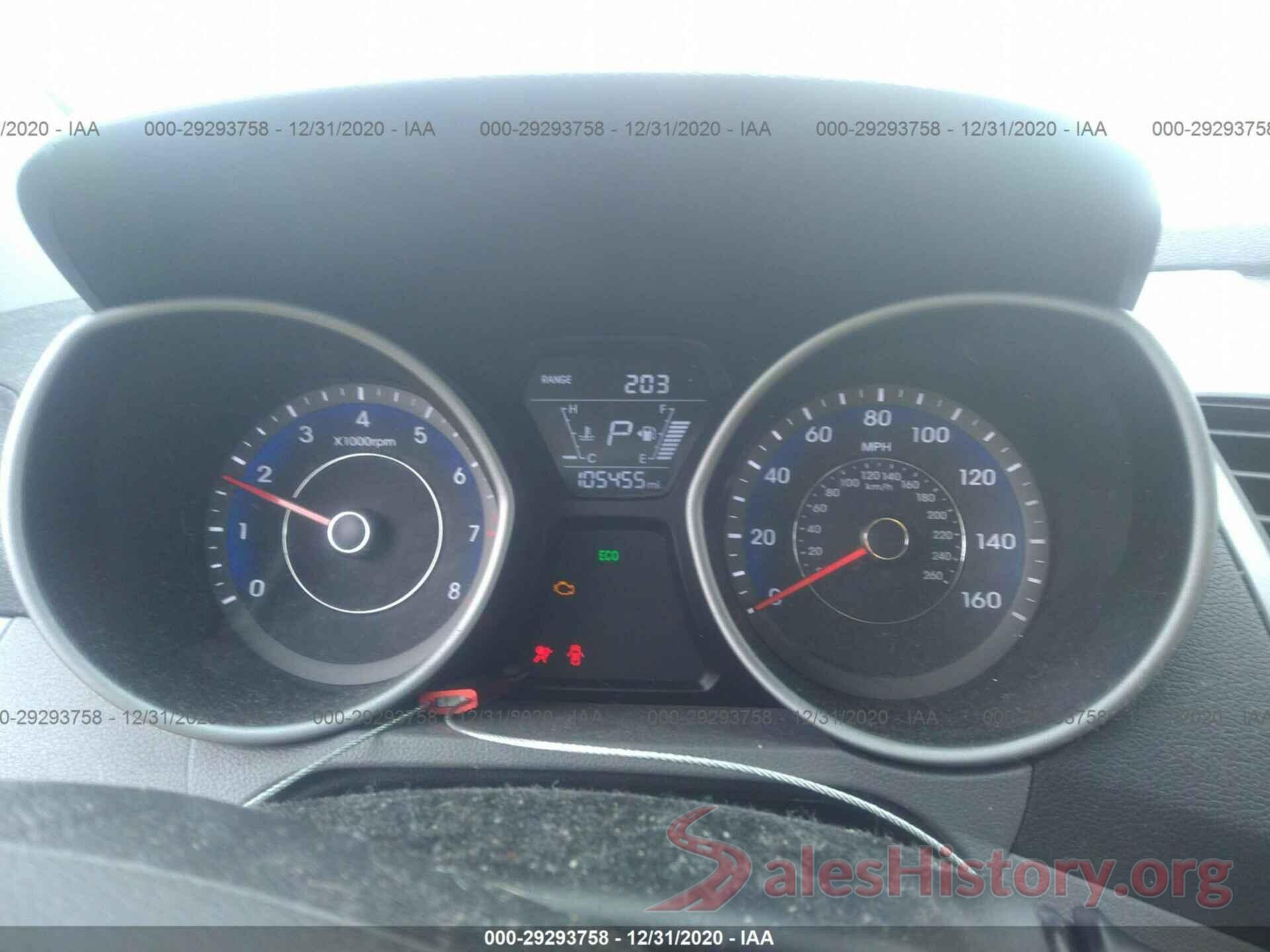 KMHDH4AEXGU488027 2016 HYUNDAI ELANTRA