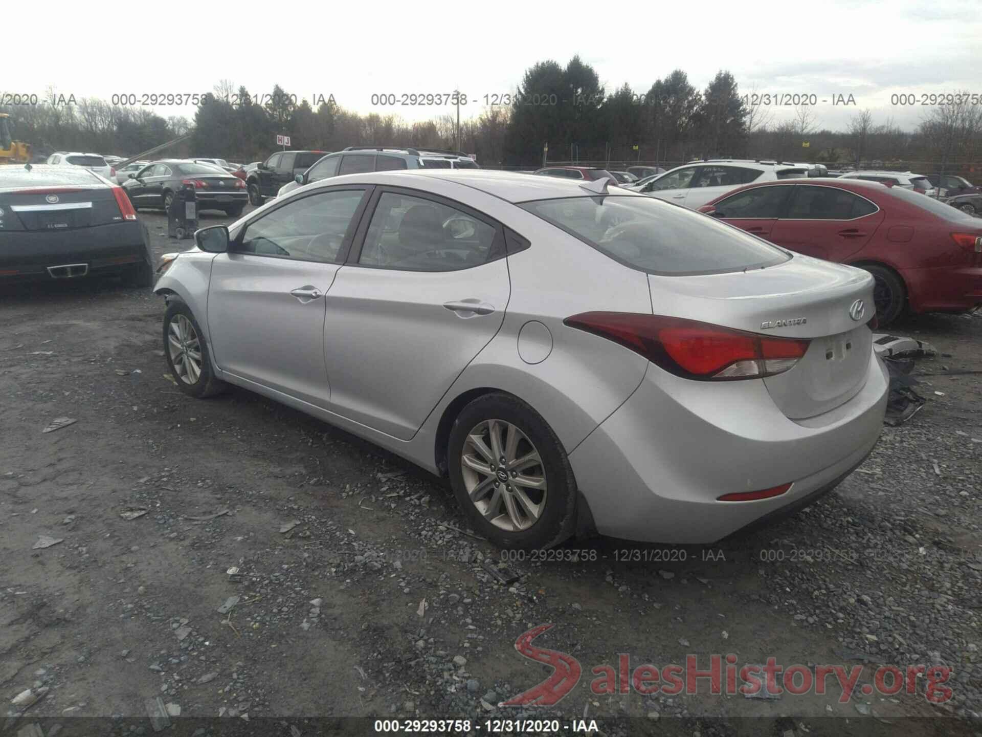 KMHDH4AEXGU488027 2016 HYUNDAI ELANTRA