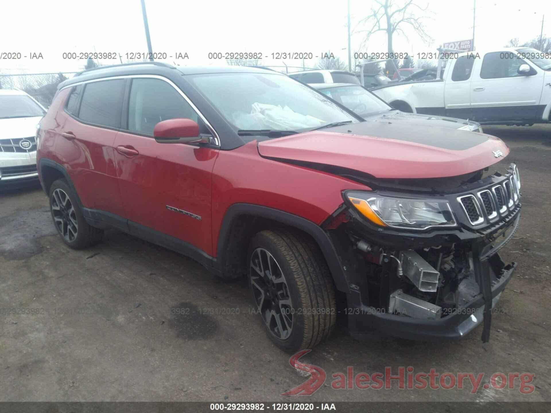 3C4NJDCBXJT343121 2018 JEEP COMPASS