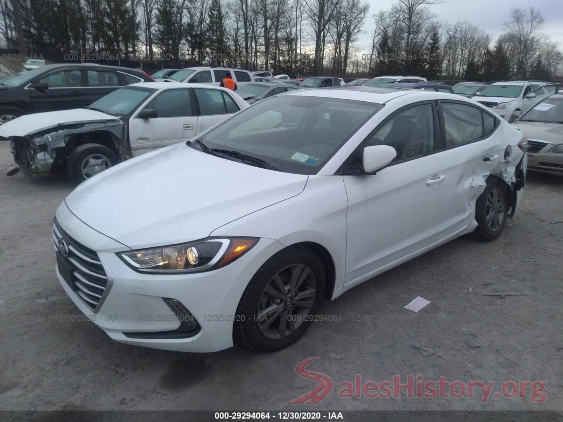 5NPD84LF8JH261186 2018 HYUNDAI ELANTRA