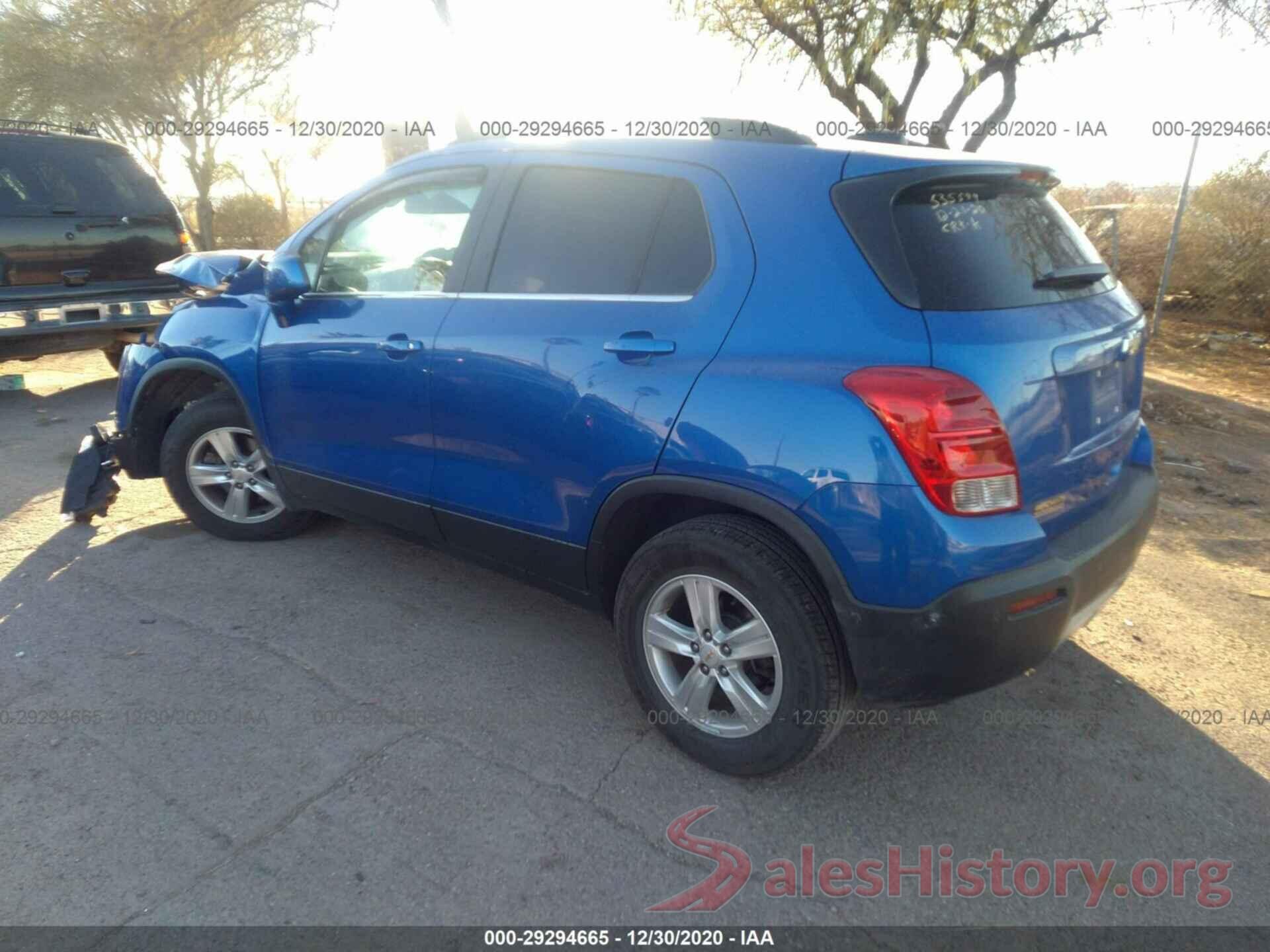 KL7CJPSB5GB584764 2016 CHEVROLET TRAX