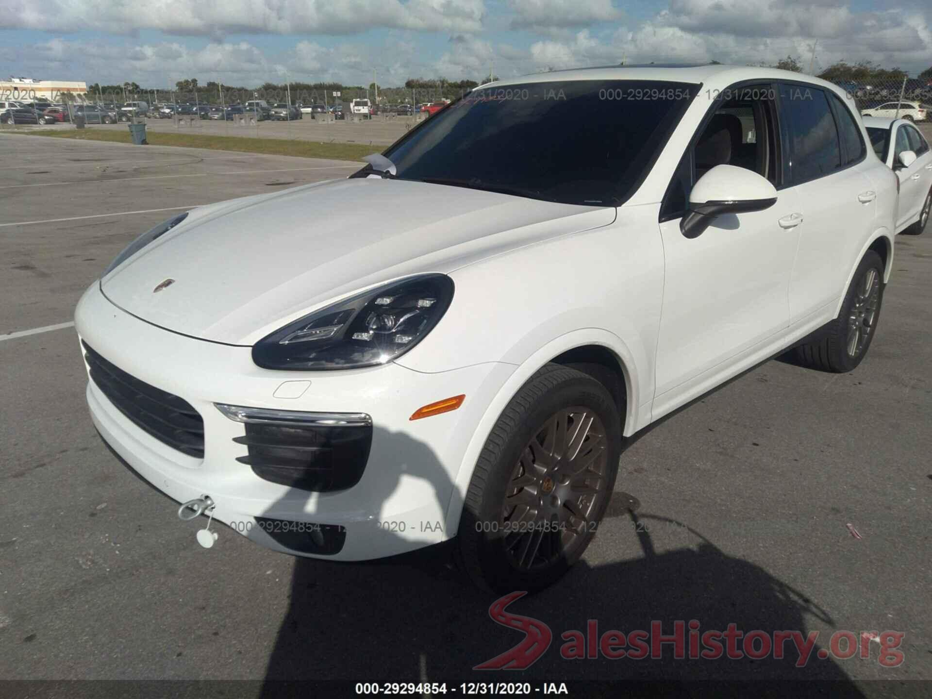 WP1AA2A29HKA80538 2017 PORSCHE CAYENNE