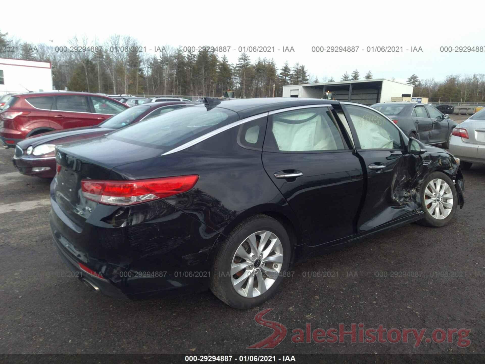 5XXGU4L37GG086822 2016 KIA OPTIMA