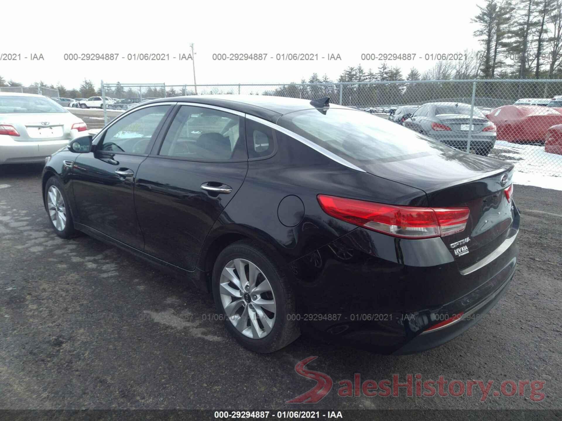 5XXGU4L37GG086822 2016 KIA OPTIMA