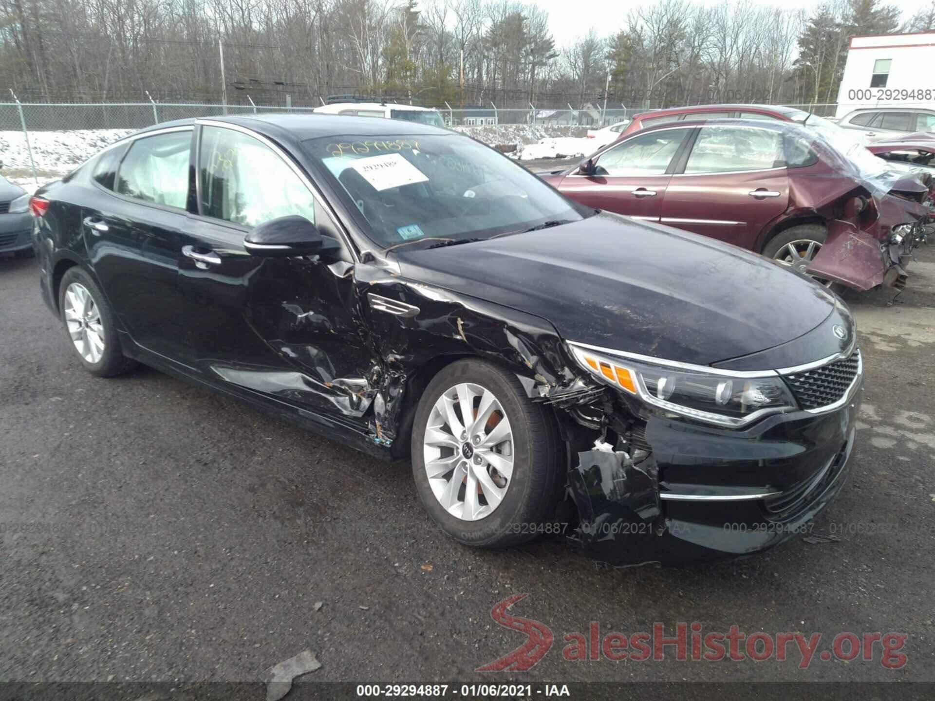 5XXGU4L37GG086822 2016 KIA OPTIMA