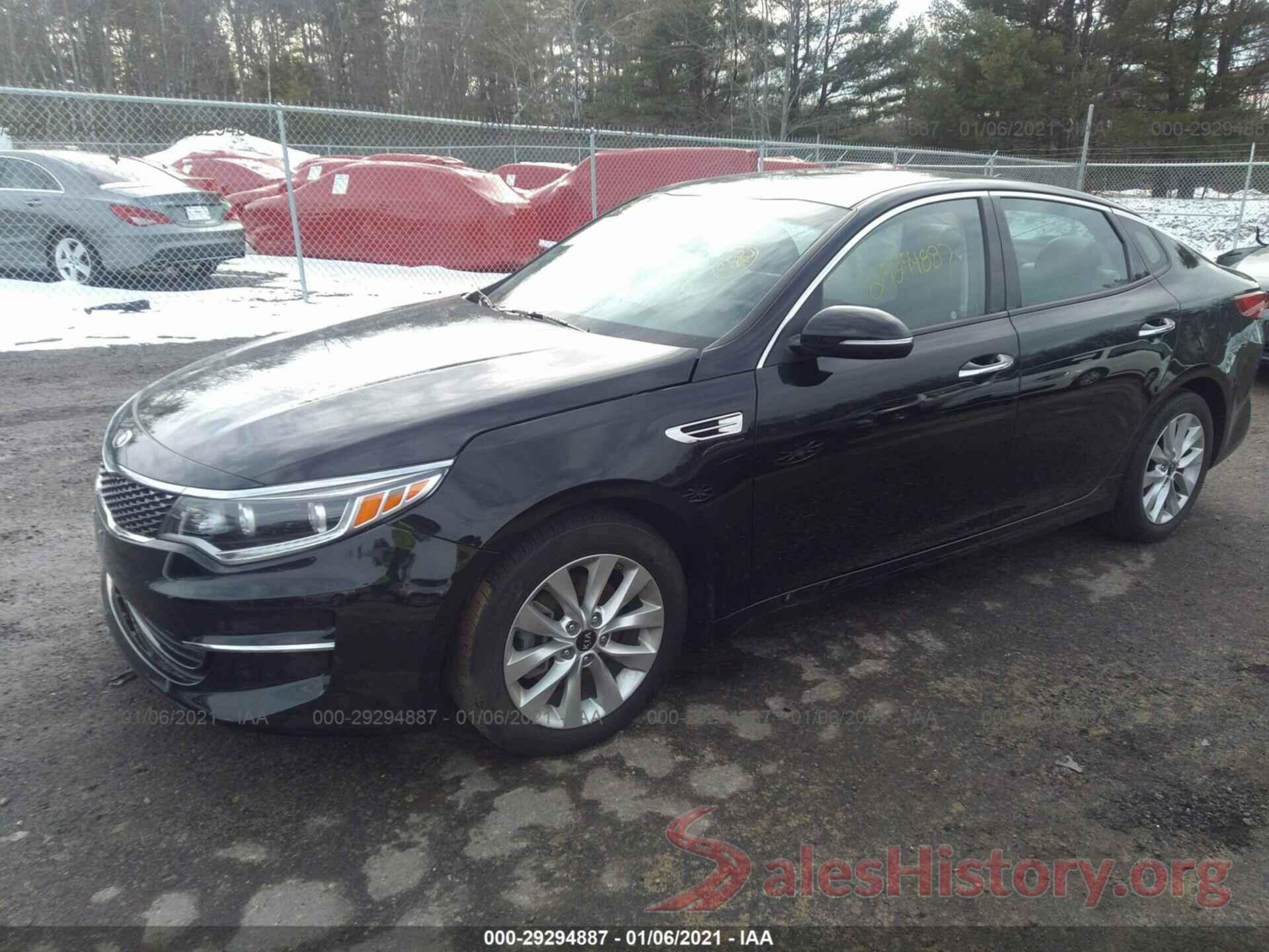 5XXGU4L37GG086822 2016 KIA OPTIMA