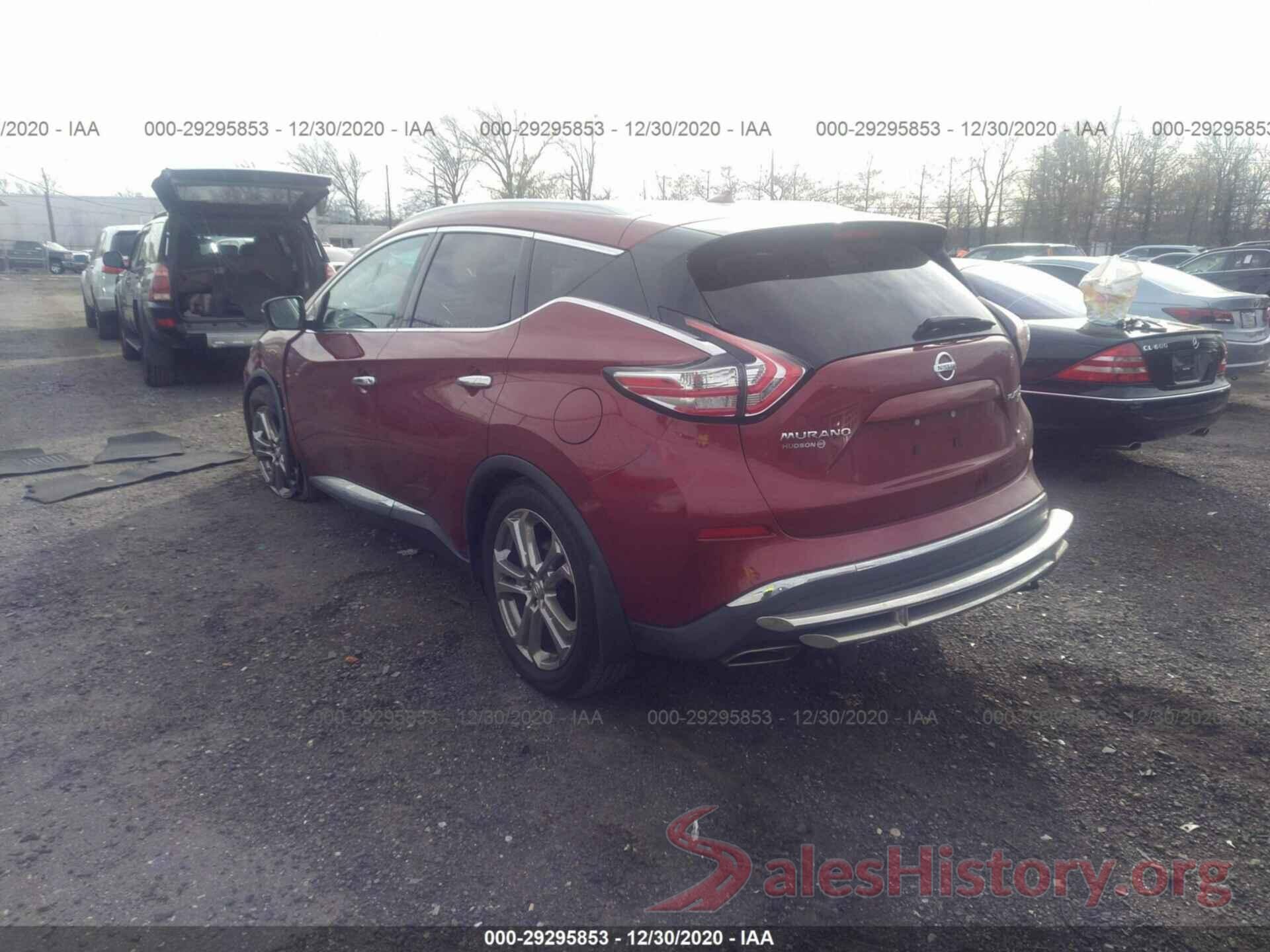 5N1AZ2MH2GN118291 2016 NISSAN MURANO