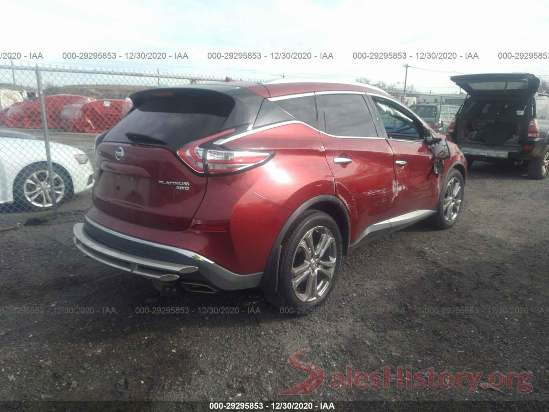 5N1AZ2MH2GN118291 2016 NISSAN MURANO