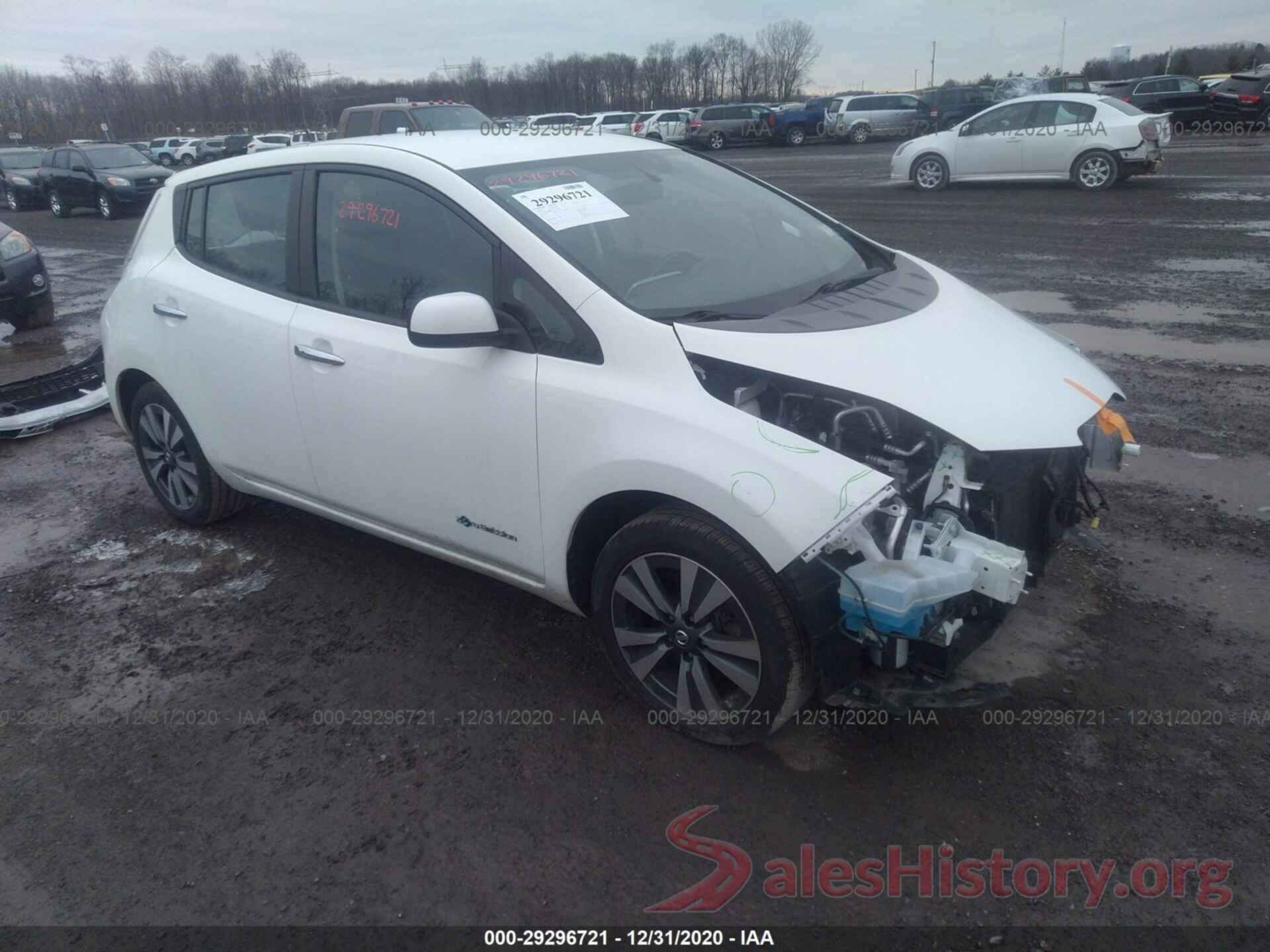 1N4BZ0CP1HC310293 2017 NISSAN LEAF