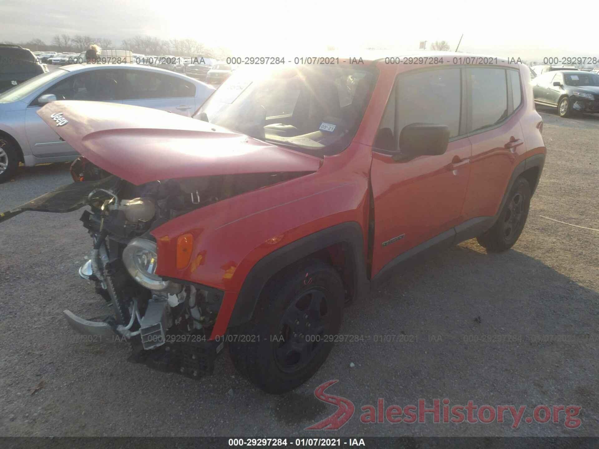 ZACCJAAB0HPE70955 2017 JEEP RENEGADE