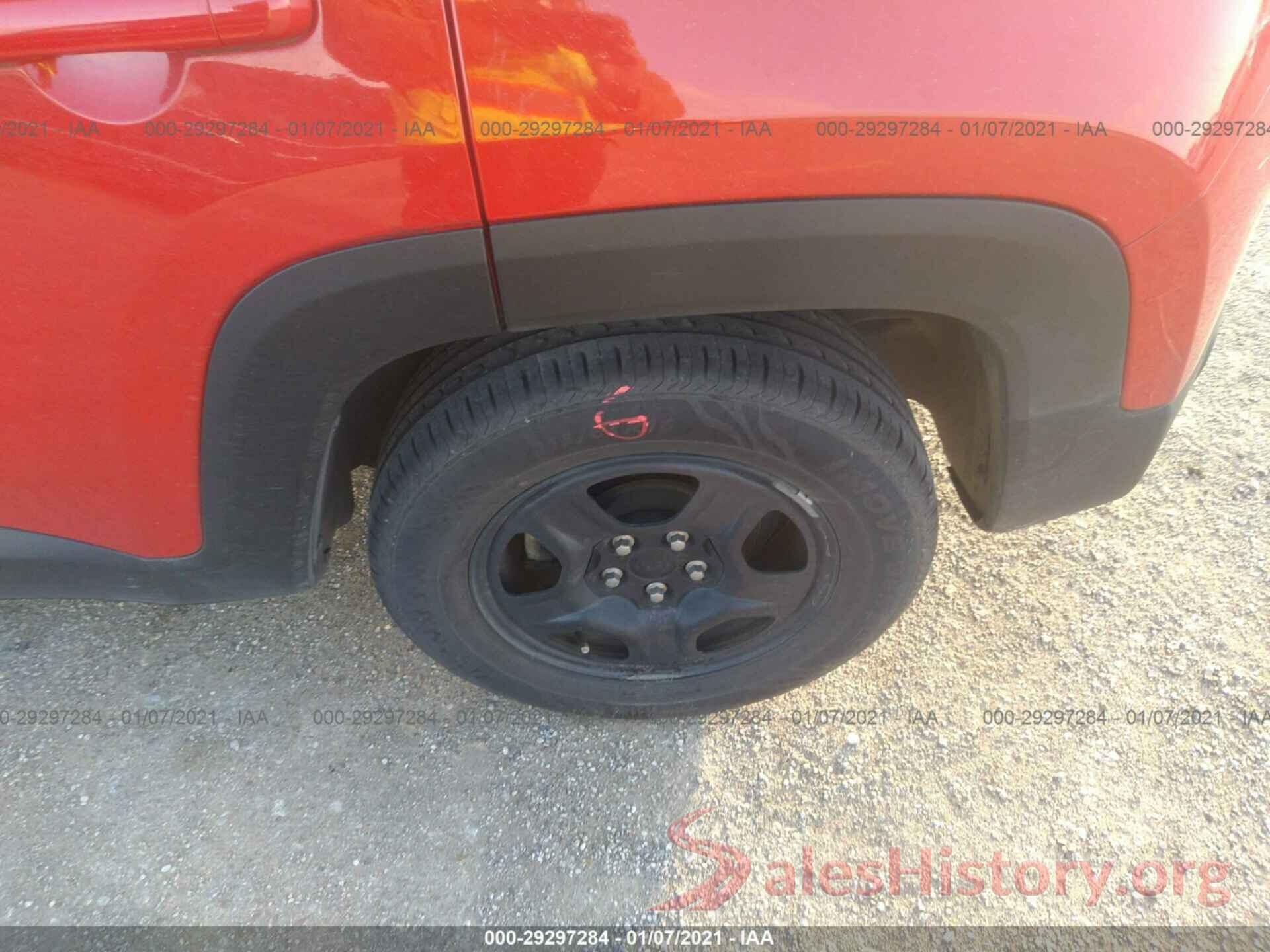 ZACCJAAB0HPE70955 2017 JEEP RENEGADE