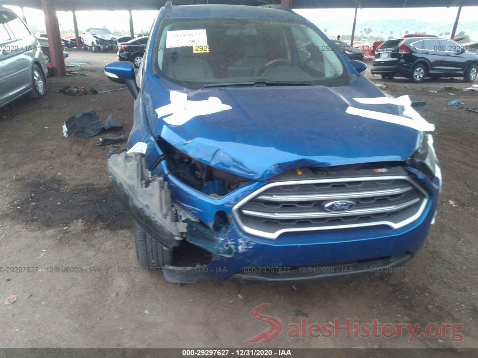 MAJ3P1TE7JC222563 2018 FORD ECOSPORT