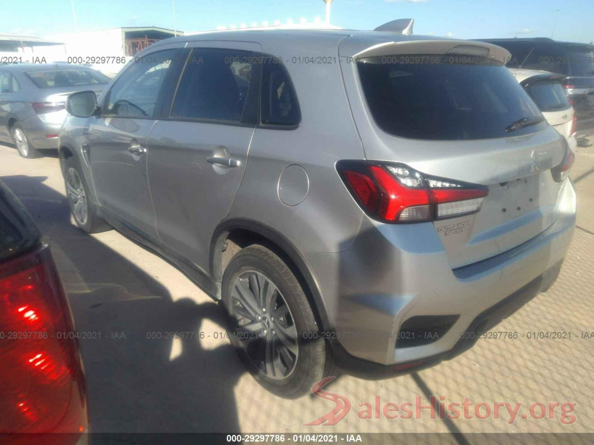 JA4AR3AU4LU017226 2020 MITSUBISHI OUTLANDER SPORT