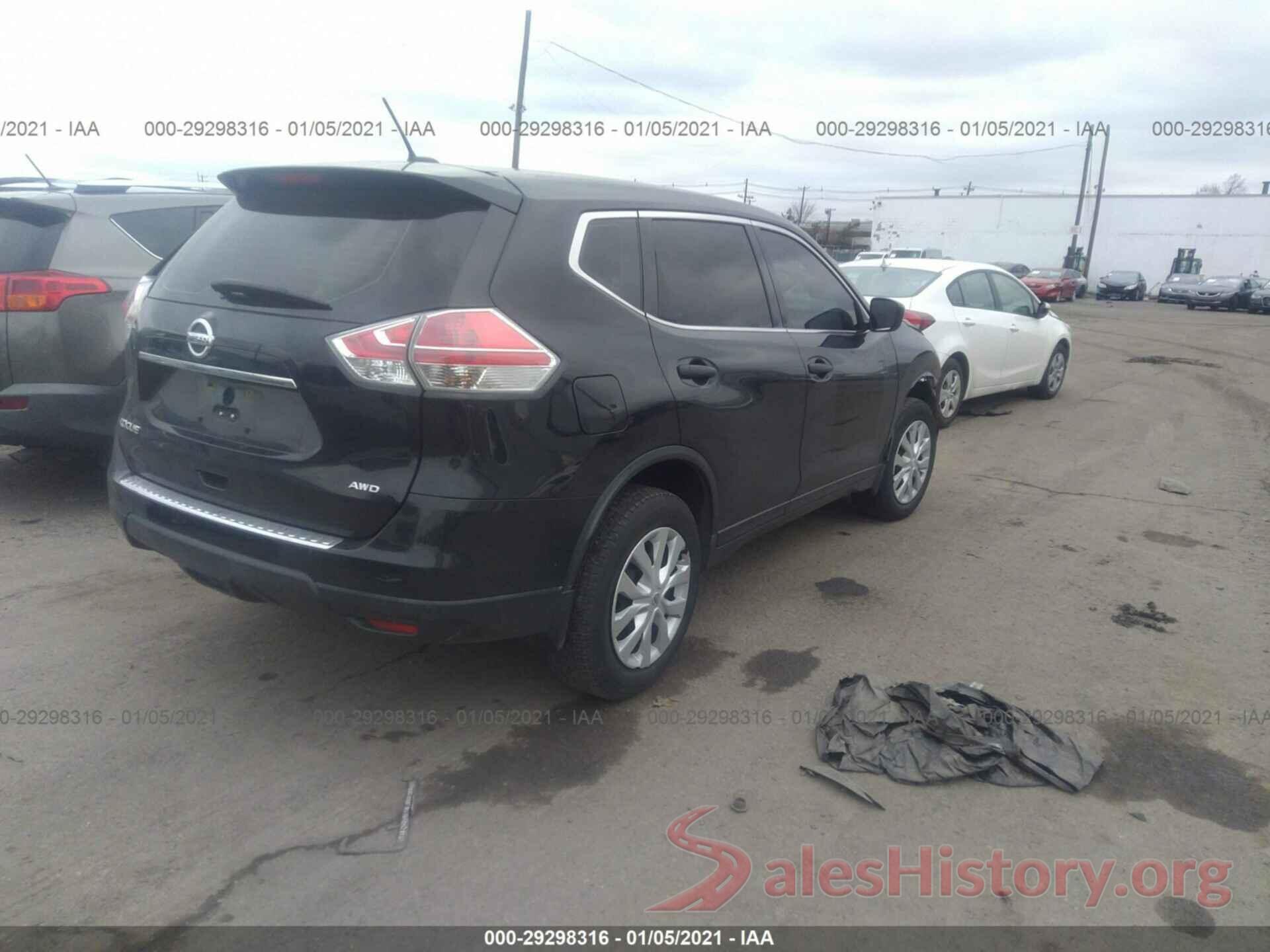 KNMAT2MV0GP625531 2016 NISSAN ROGUE