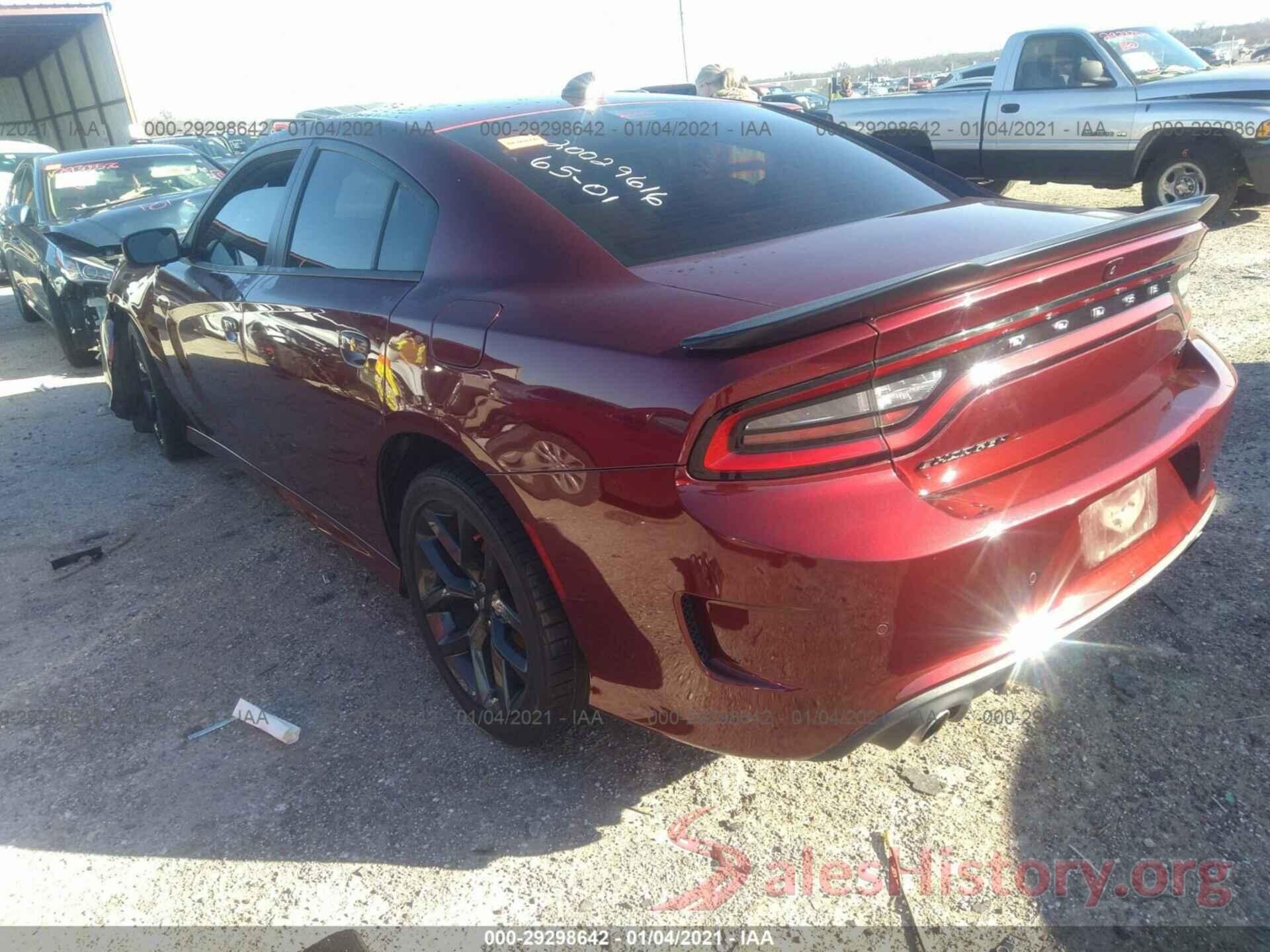 2C3CDXHG8KH572318 2019 DODGE CHARGER